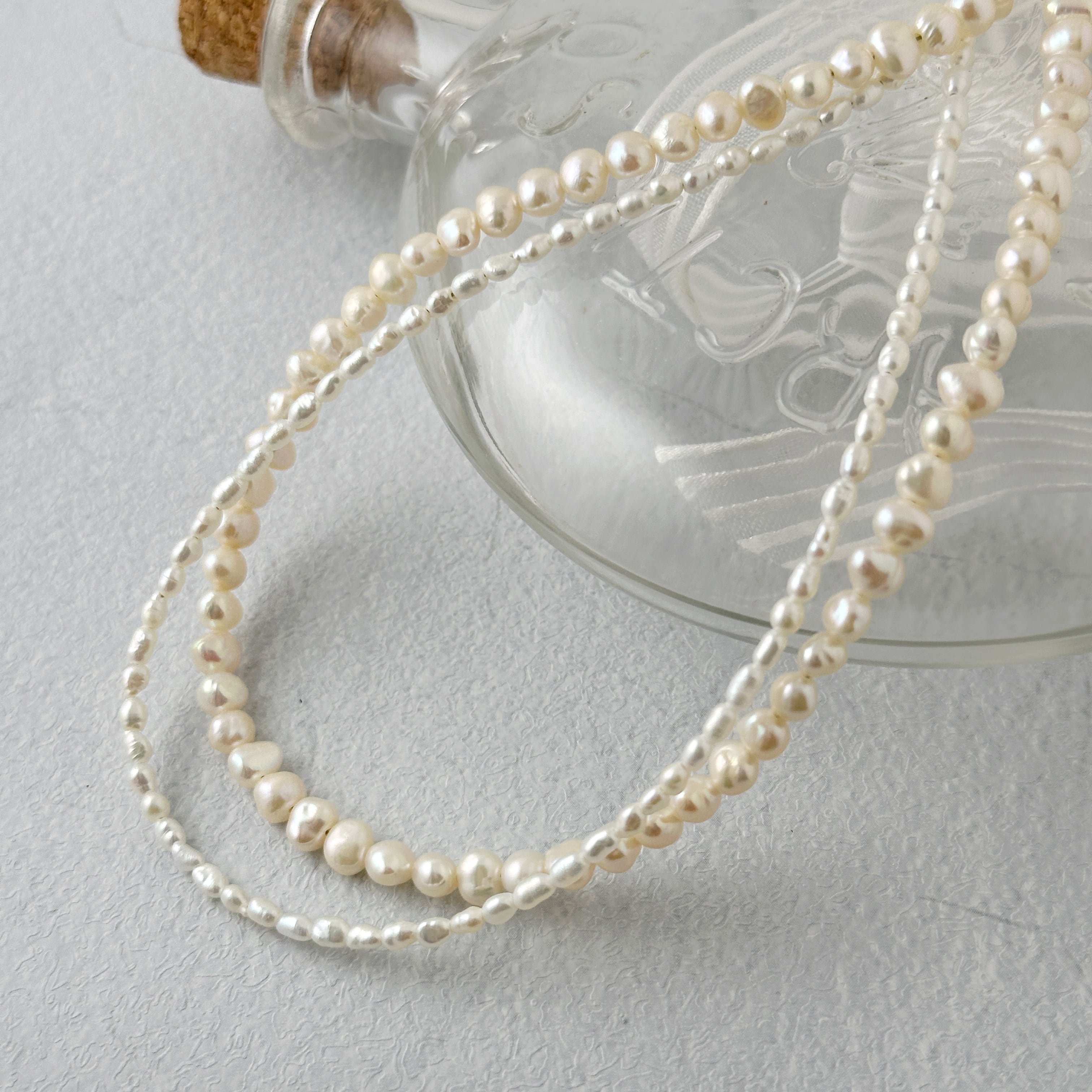 Lagoon Original 2連 淡水パール ネックレス 40/45/50 cm | 【公式通販