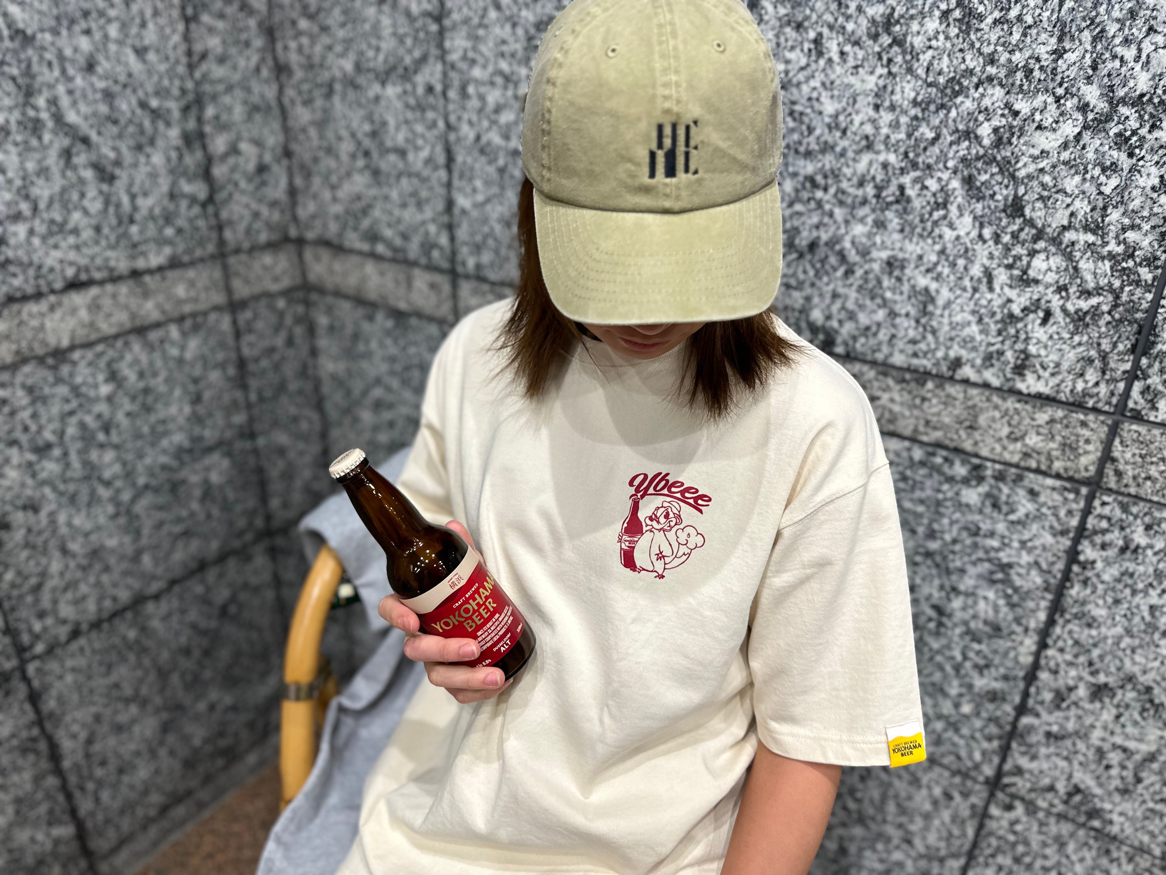 Ybeeeラベル マグナムTeeシャツ【ナチュラル 】