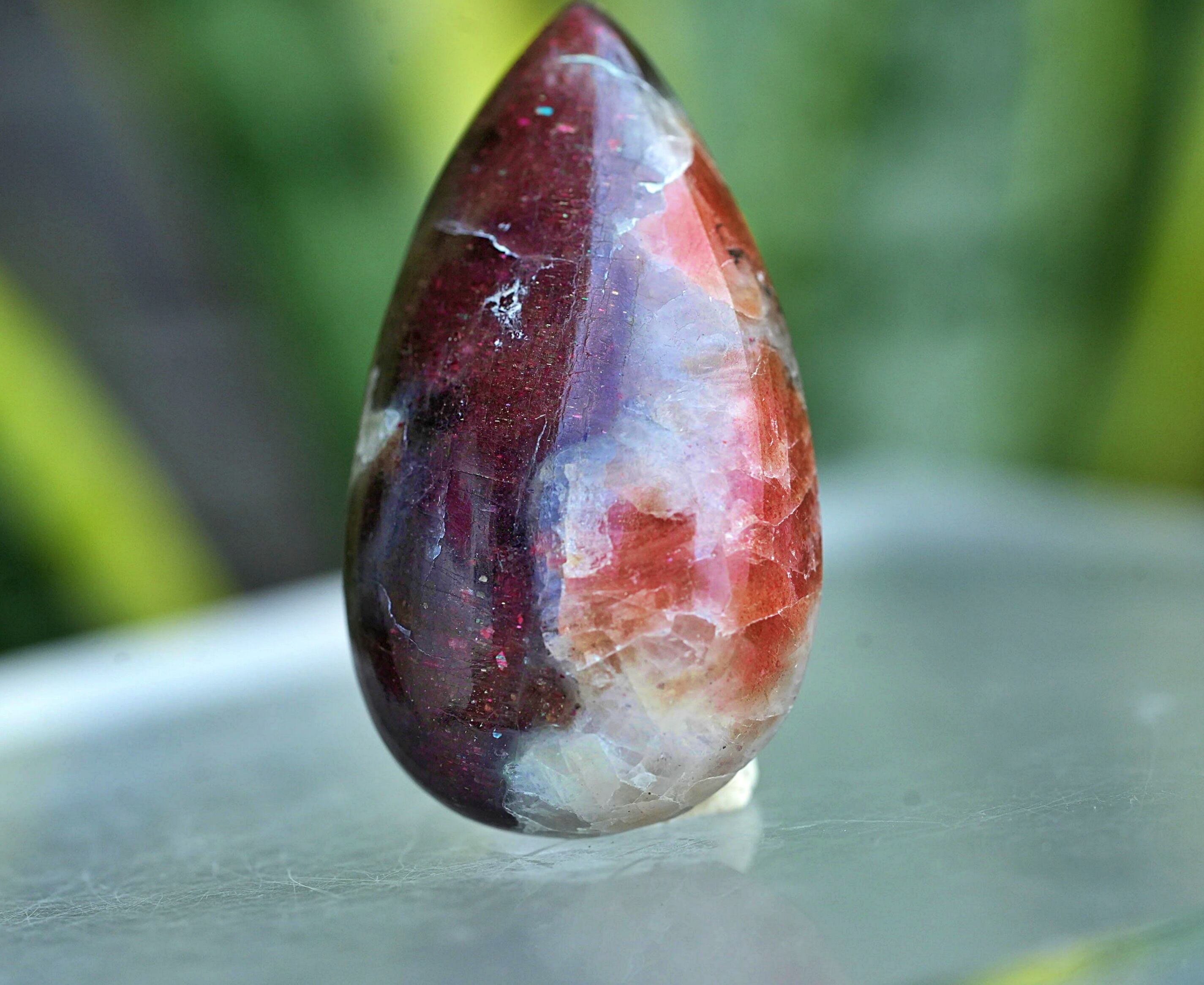 大粒 2色展開★アイオライトサンストーン s1520