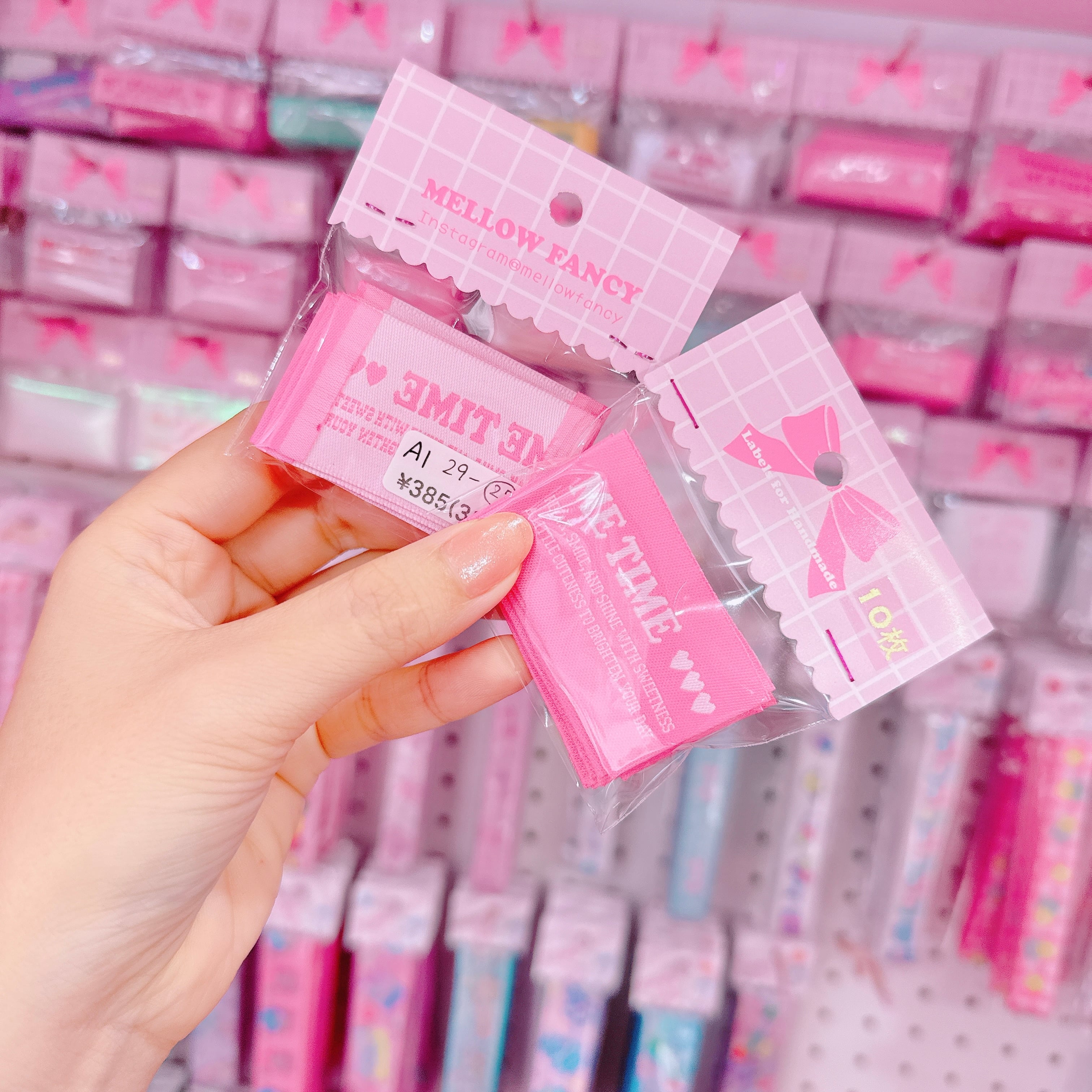 【A1】29-27布タグ(10枚入)