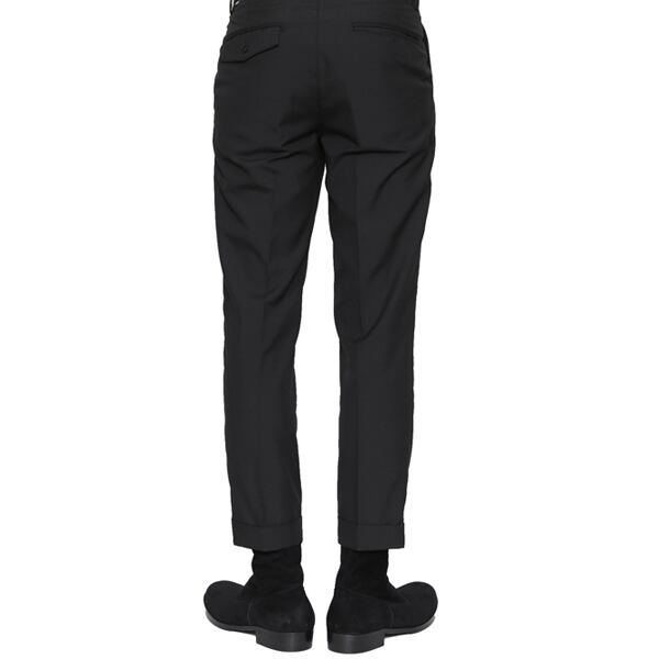 RUDE GALLERY RG EMB TUCK TROUSERS-