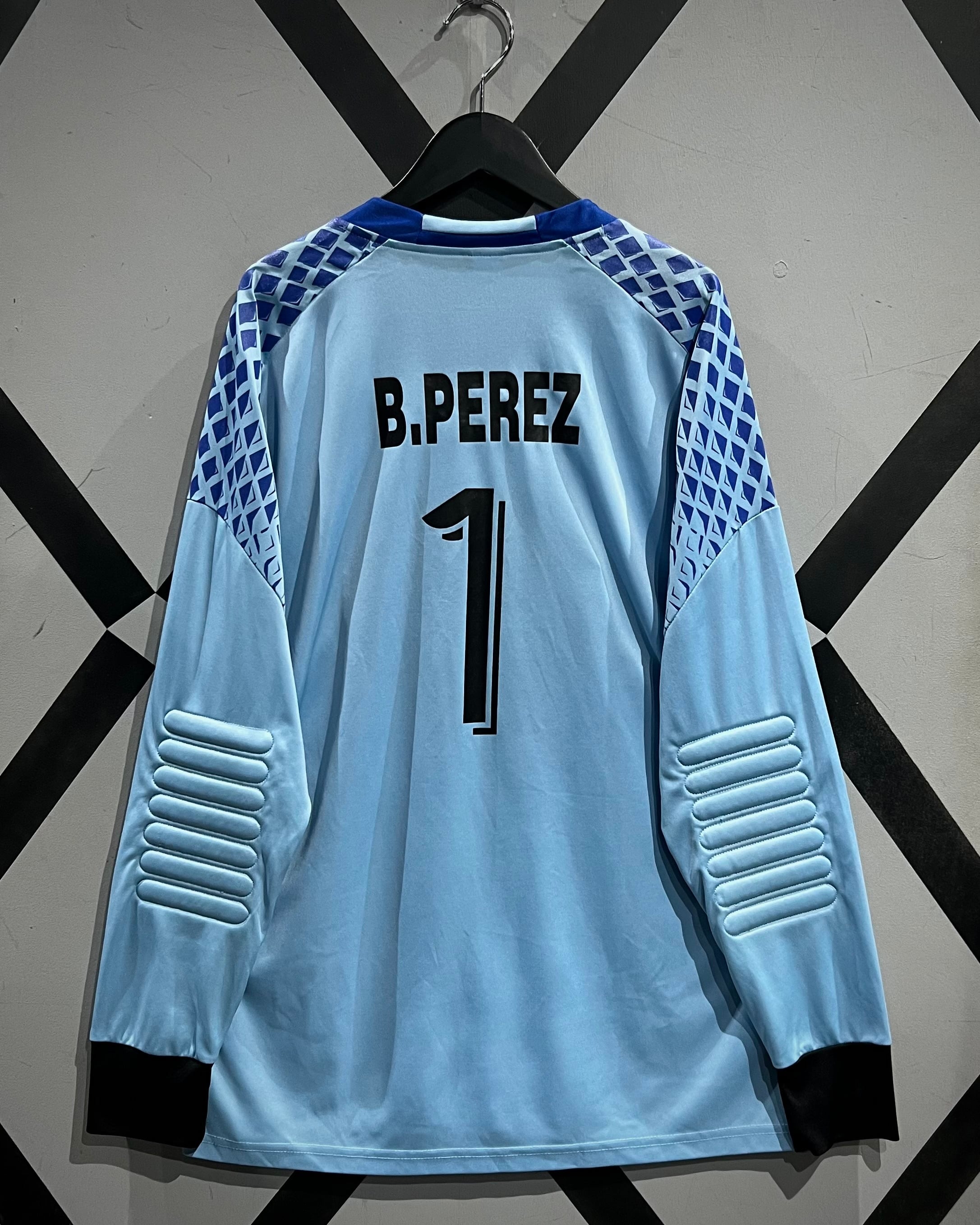 【Caka】 ゴールキーパーシャツ X VINTAGE】Geometric Switching Vintage Goalkeeper Shirt | Caka