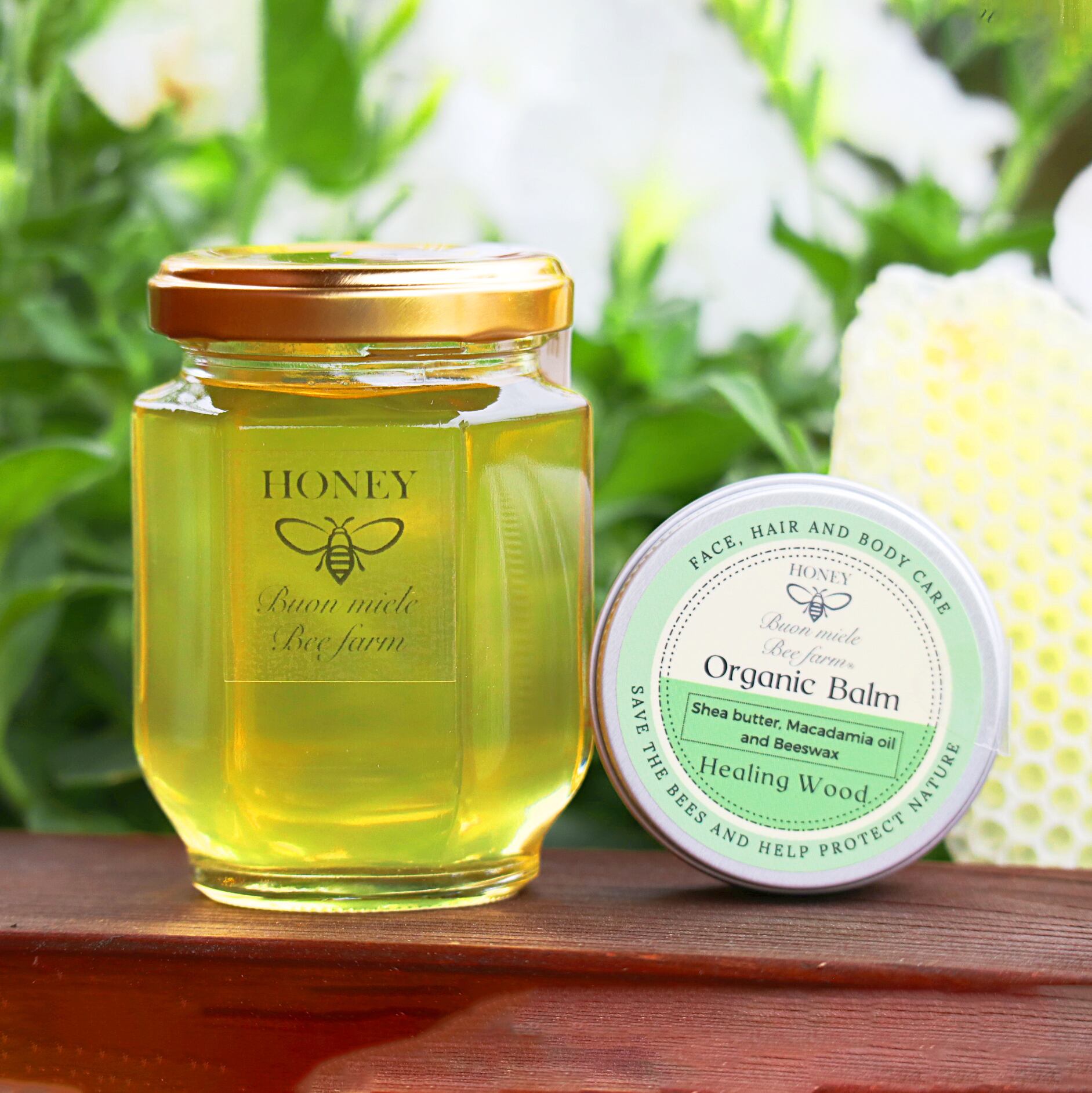送料込み】春のはちみつ＆オーガニックバーム ギフトセット | ブォン
