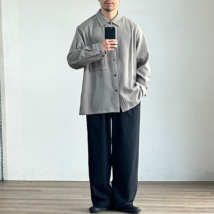 25AW》【LA MOND】CASHMERE TOUCH STANDARD WIDE PANTS ラモンド