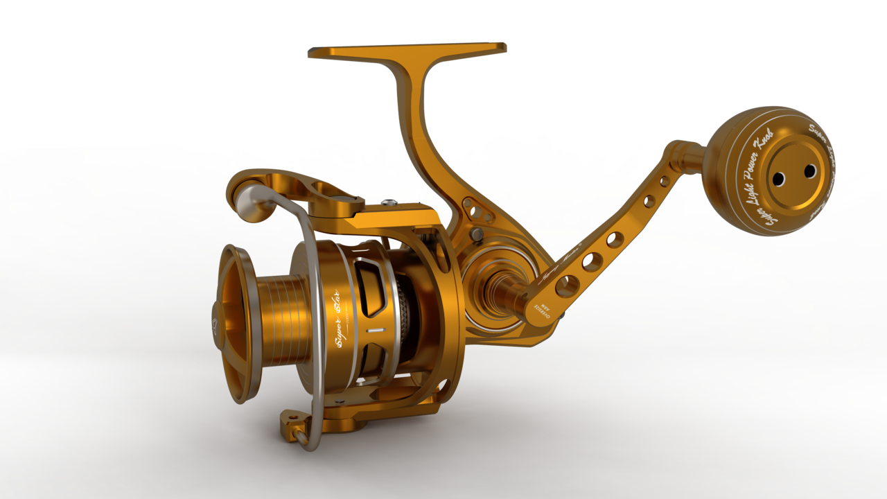 3000XH #Gold/Silver JM Super Star 3000 Plus spinning reel 3000XH #Gold/Silver JM Super Star 3000 Plus spinning reel