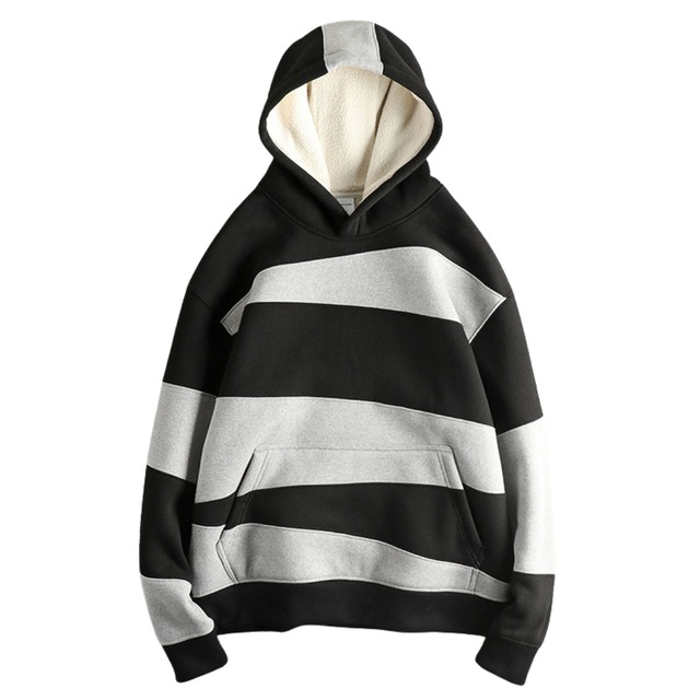 アメリカン ボーダー柄ポケットパーカー　S2280