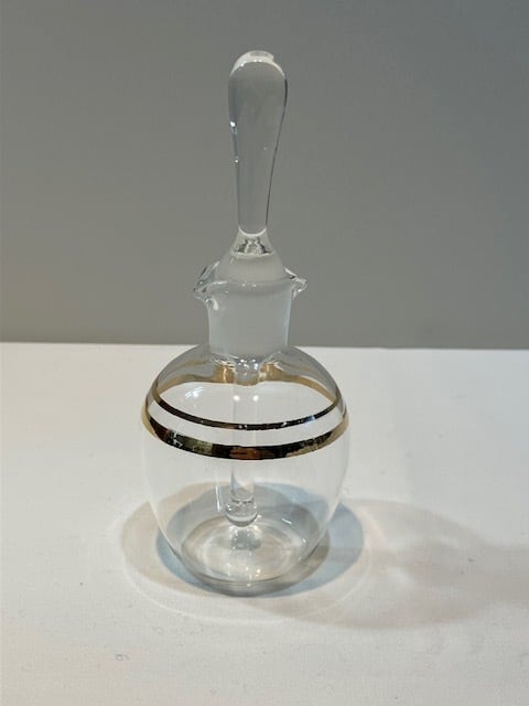 ⑩-8 ドレッシングミキサー(リンゴ型)ちょっと金彩が残念 だから安い