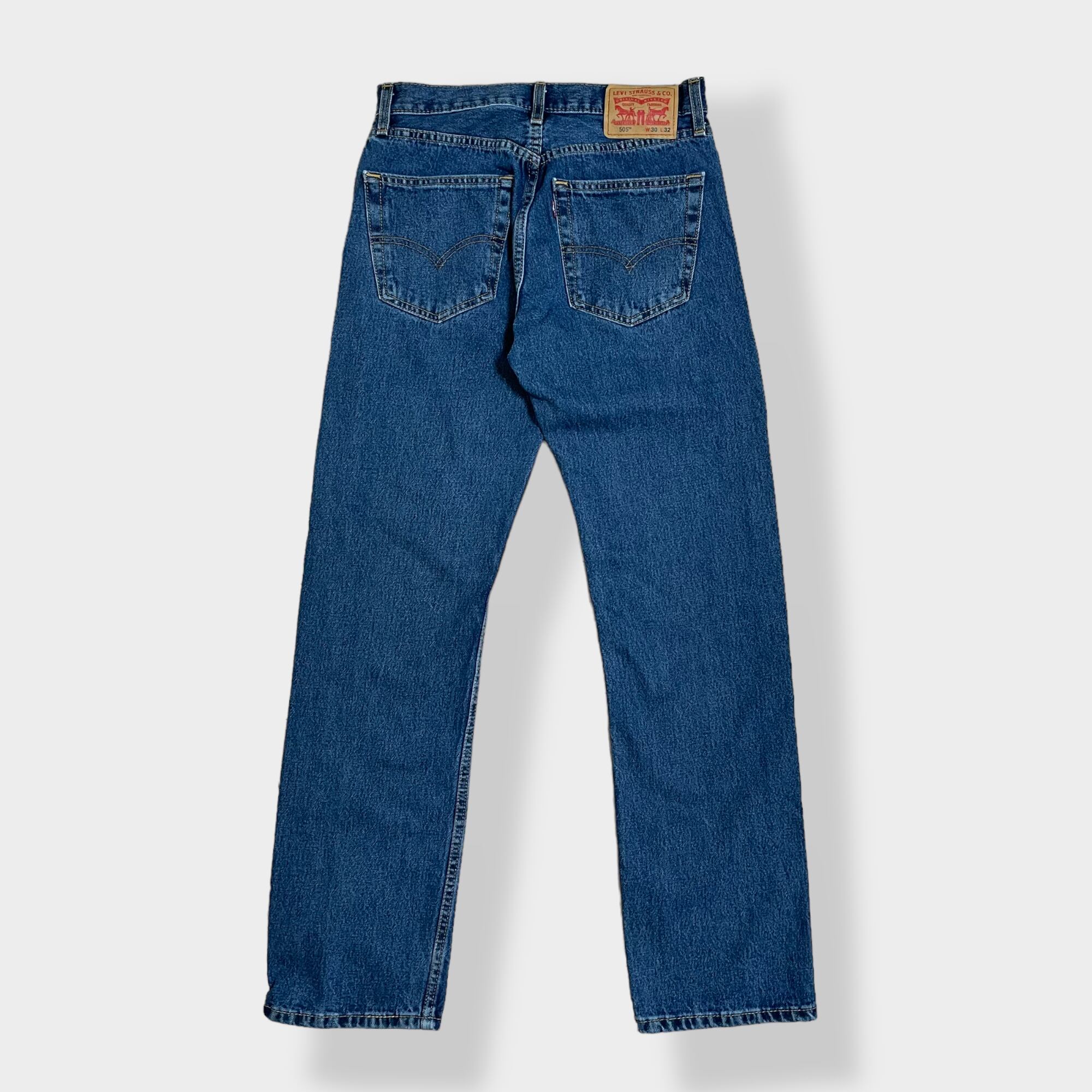 LEVI'S】505 デニム ジーンズ ジーパン W30 L32 バングラデシュ製 ...