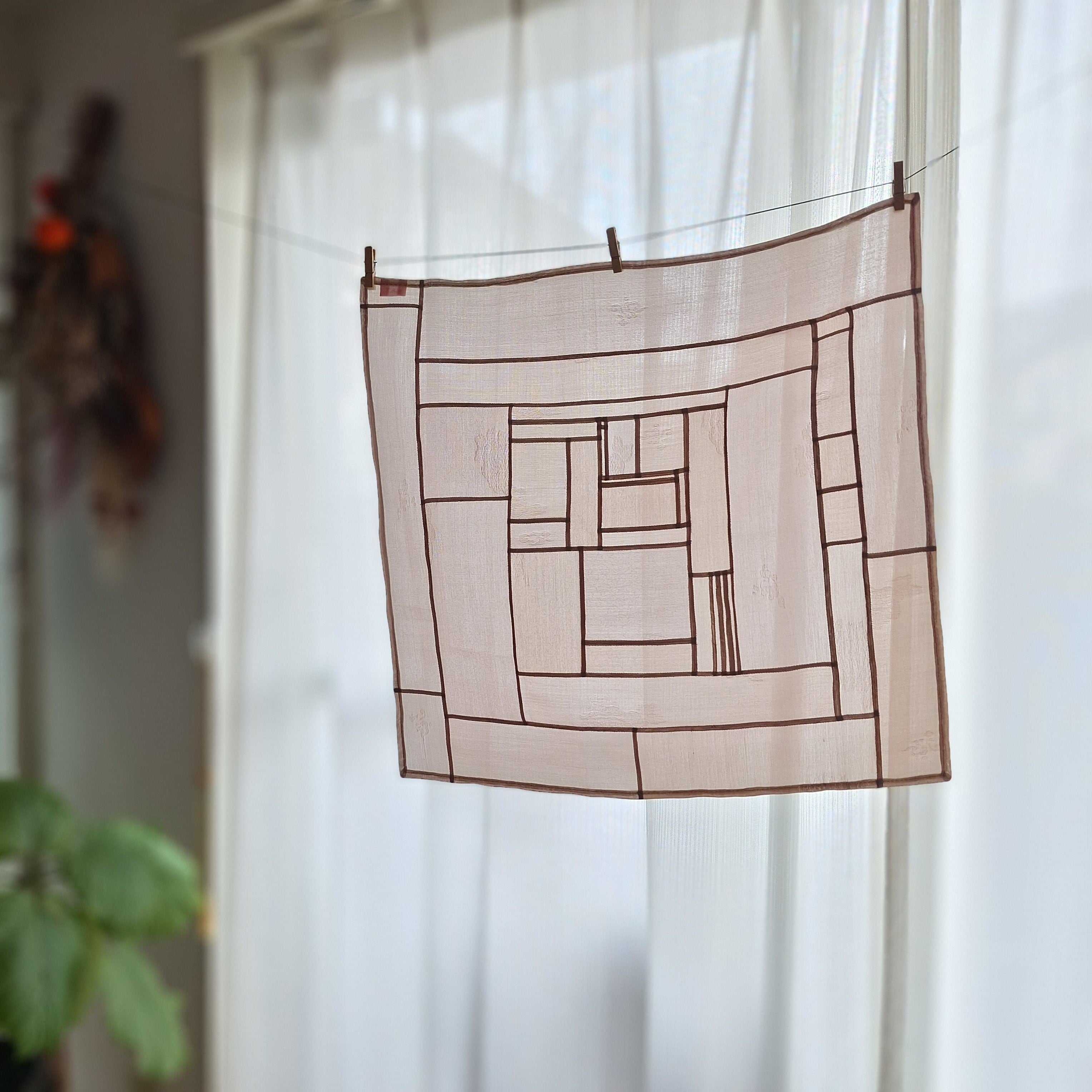 ポジャギ*サンポ* ランダムグレージュ （1点のみ） | ハンドクラフト