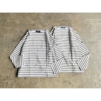 SAINT JAMES(セントジェームス) 『OUESSANT LOOSE 』Drop Shoulder Border Basque Shirt