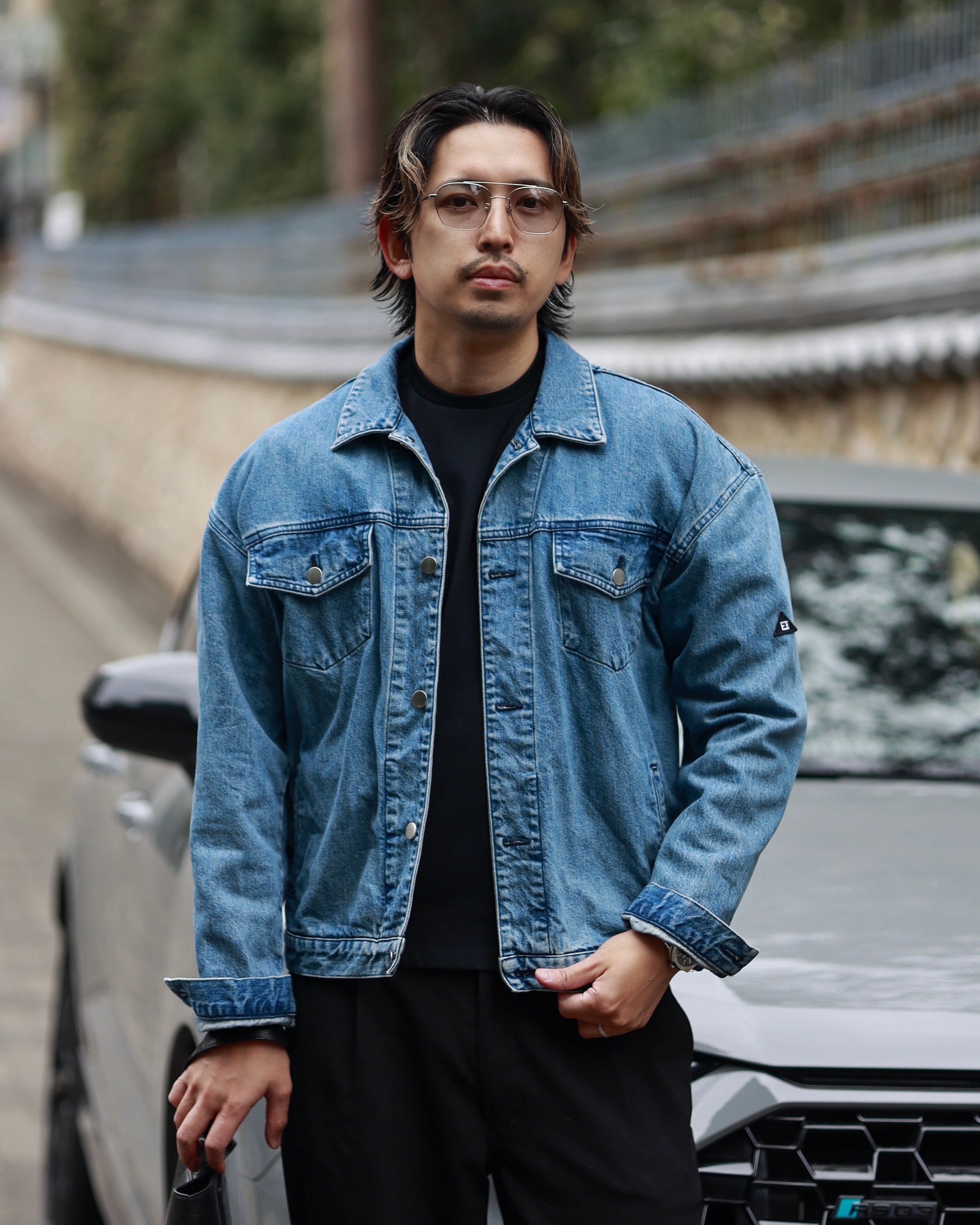 KV-571】Okayama Denim Vintage Over Jacket【オーバーシルエット