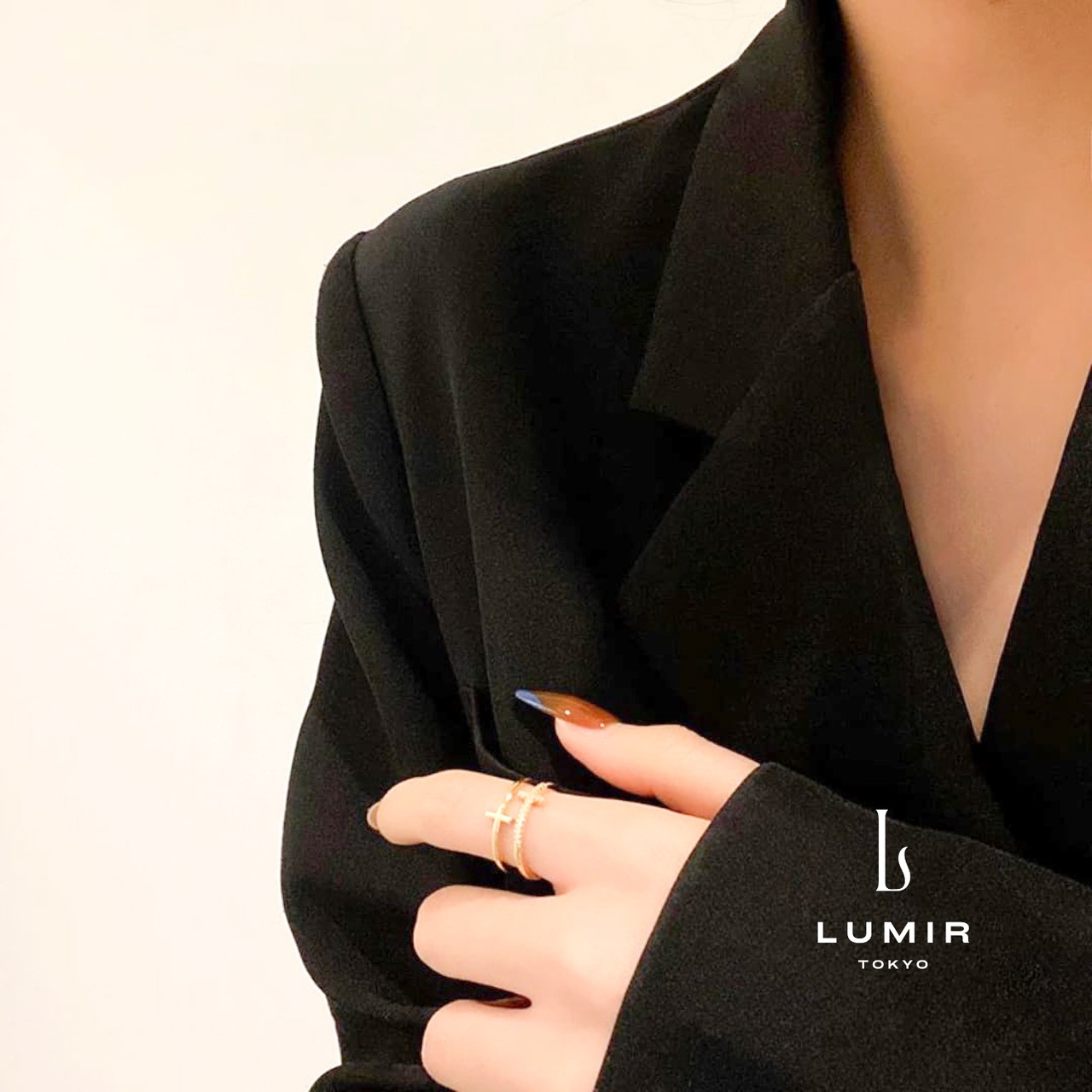 レイヤードクロスジルコニアリング