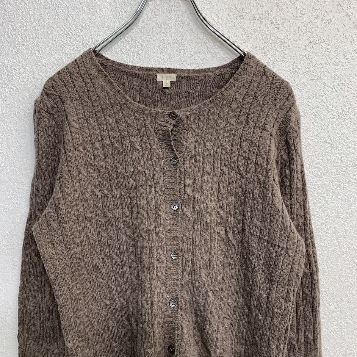 J CREW ウール100 カーディガン (実寸確認) ジェイクルー カーディガン 
