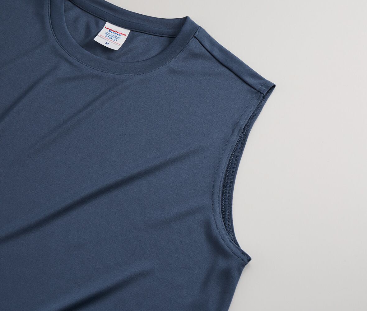 ドライ タンクトップ【グレイッシュブルー】《S-2XL》 | Daamas Shop
