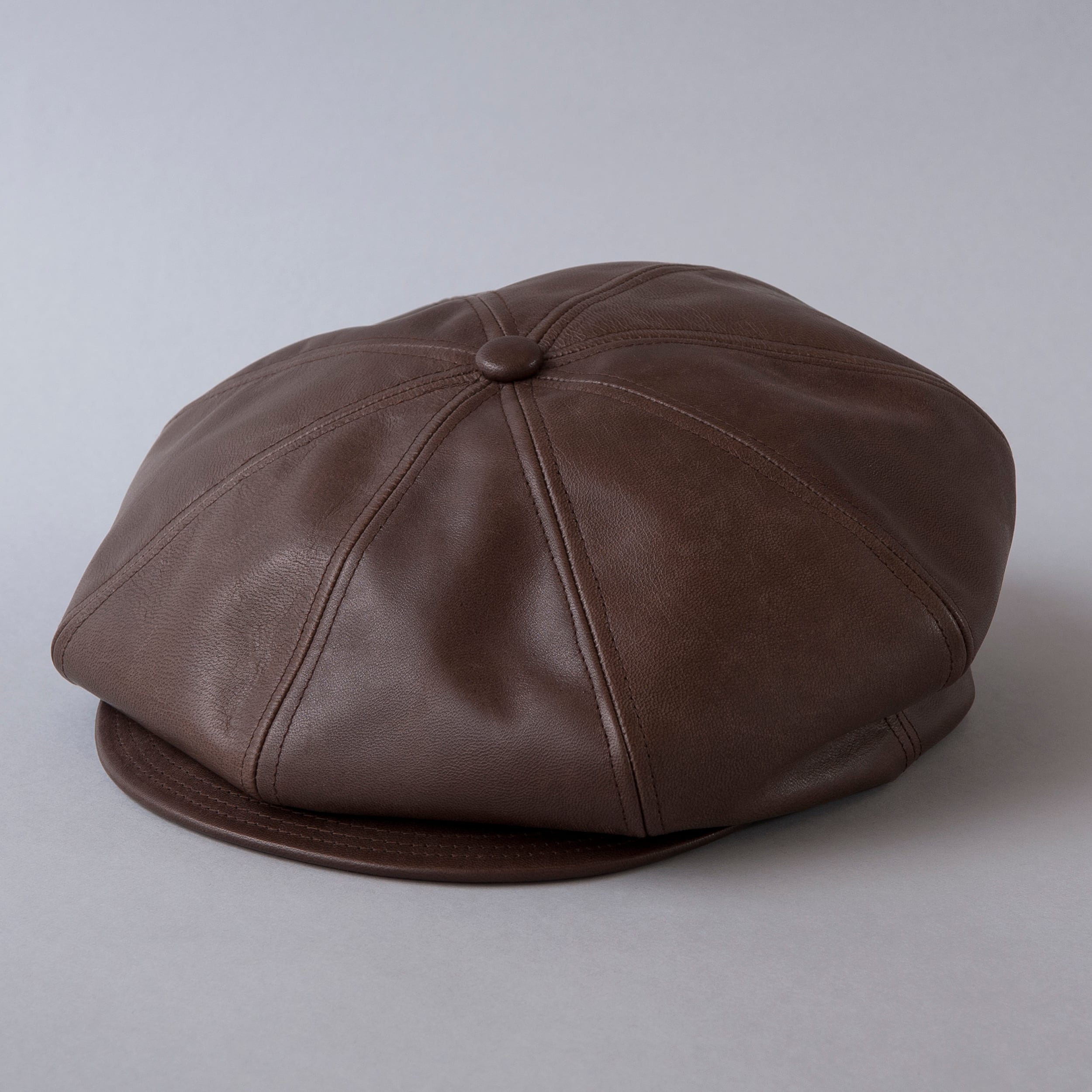 SOLARIS&CO.]Horsehide Casquette 