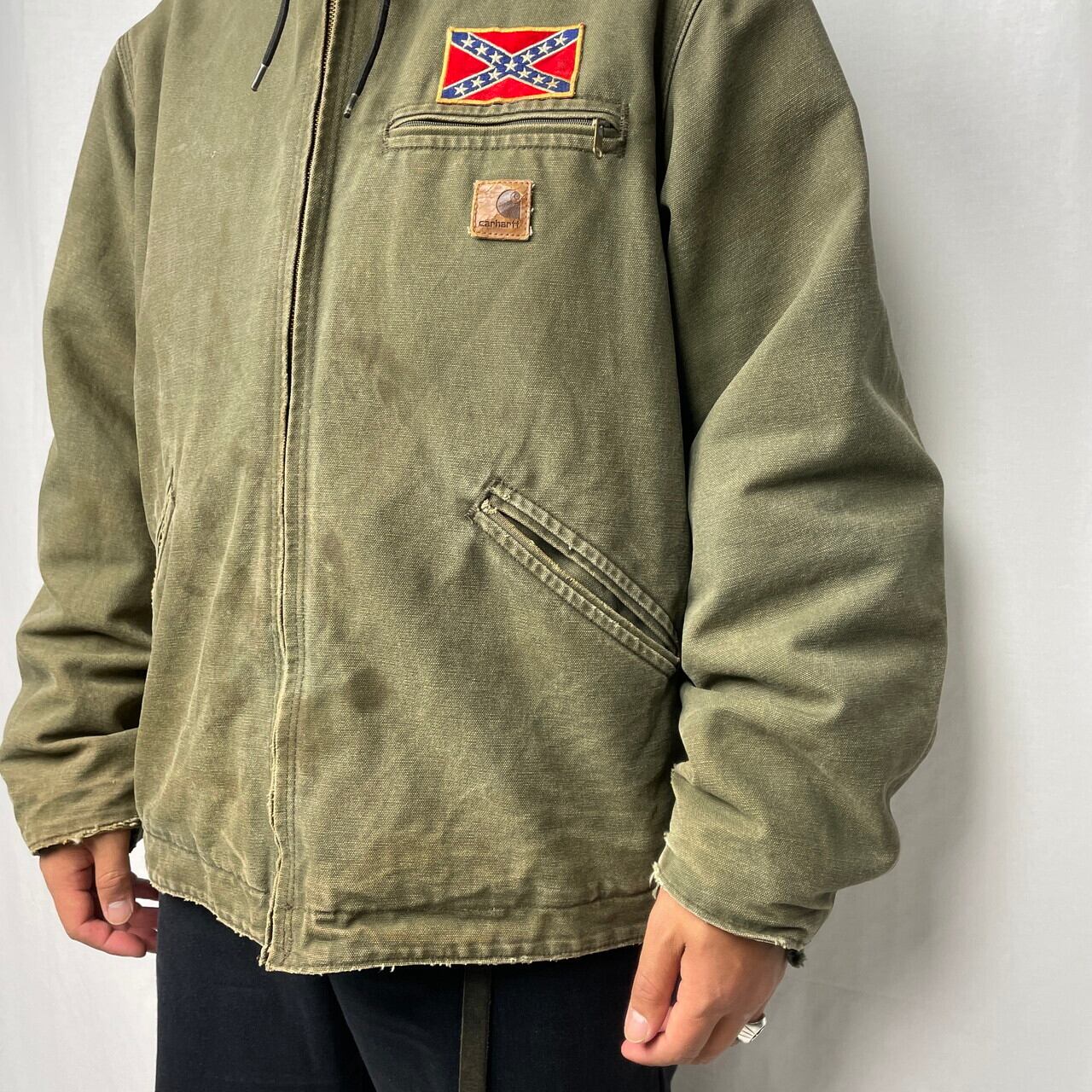 00年代 Carhartt カーハート ダック地 シエラジャケット ワーク 
