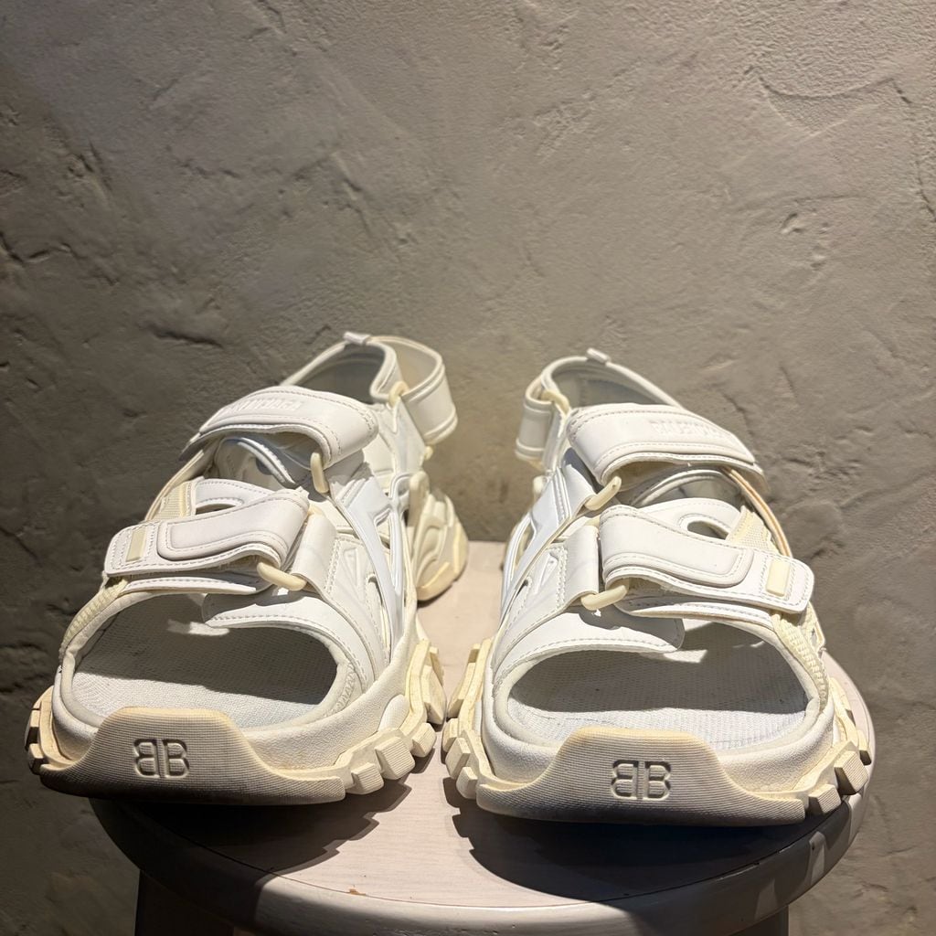 BALENCIAGA バレンシアガ Track Sandal サンダル 617542 ホワイト Size