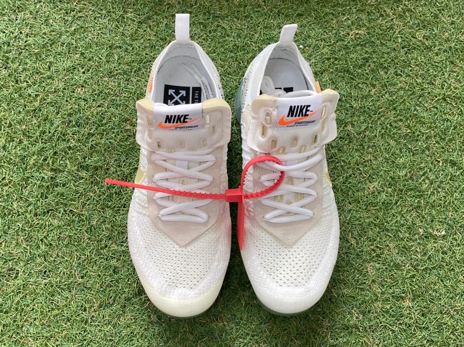 均一SALE‼ NIKE × OFF-WHITE THE10 : AIR VAPORMAX FK WHITE AA3831  