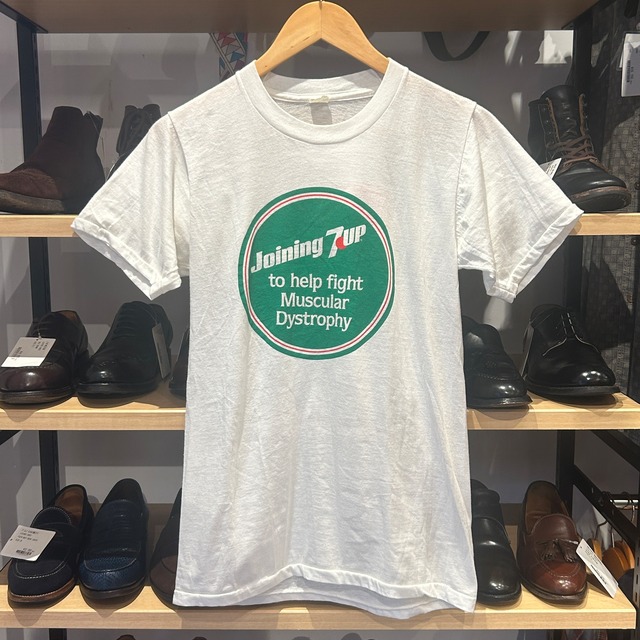 1980'S 7UP T-SHIRT "両面プリント" SIZE M MADE IN USA