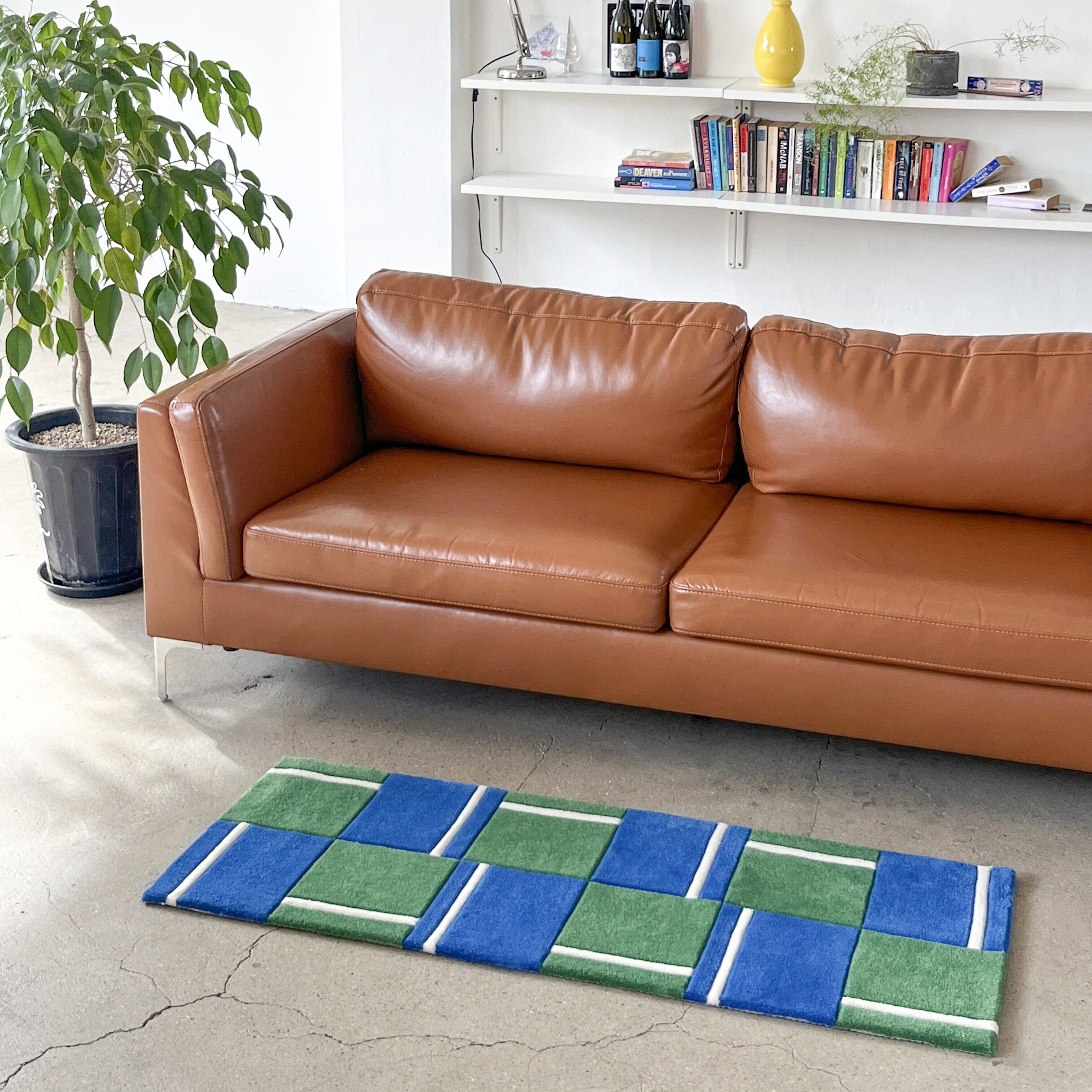 Greenville(グリーンヴィル)ハンドタフトラグ 45×120