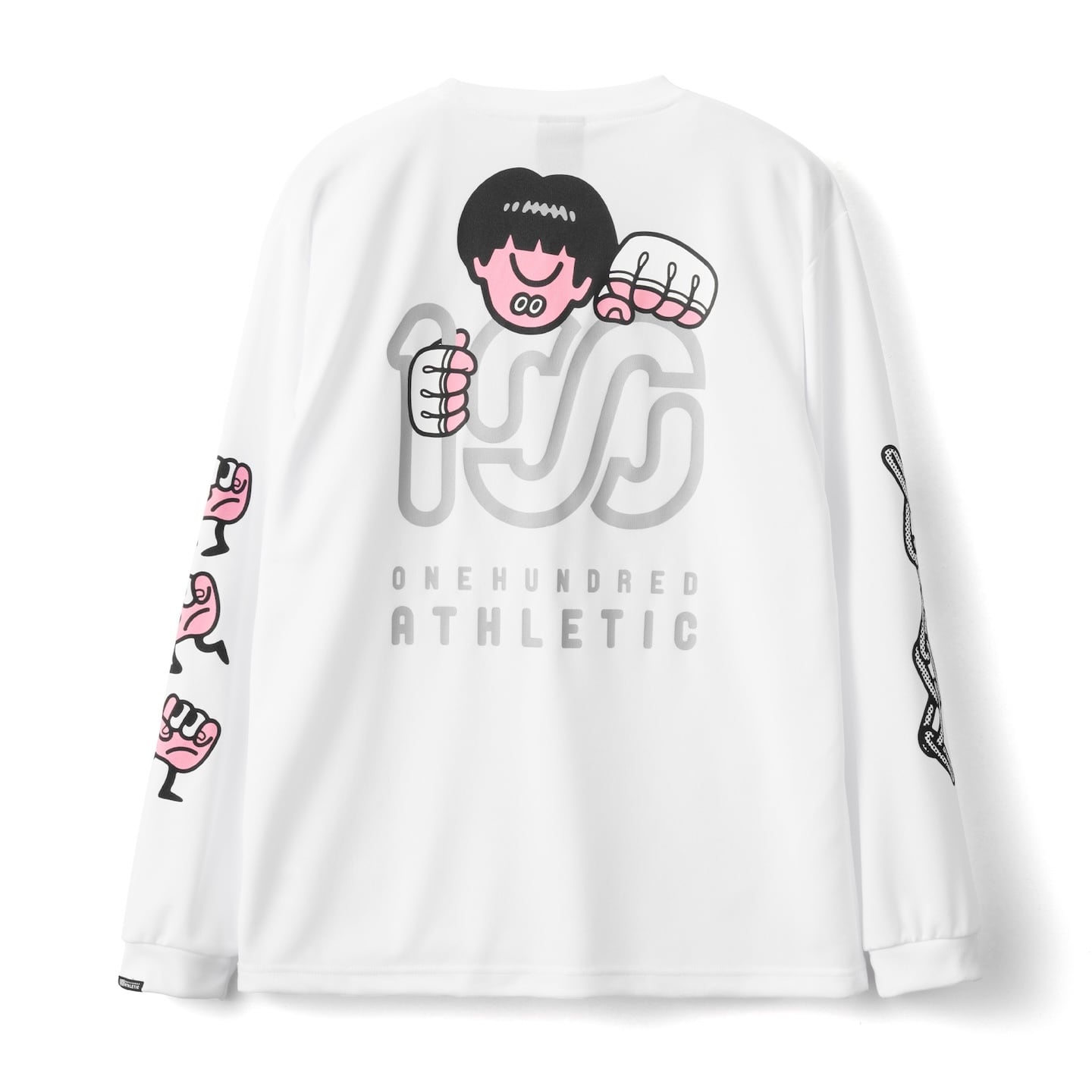 100A ARTWORK DRY L/S TOP *FACE OKA | 100A ONLINE STORE