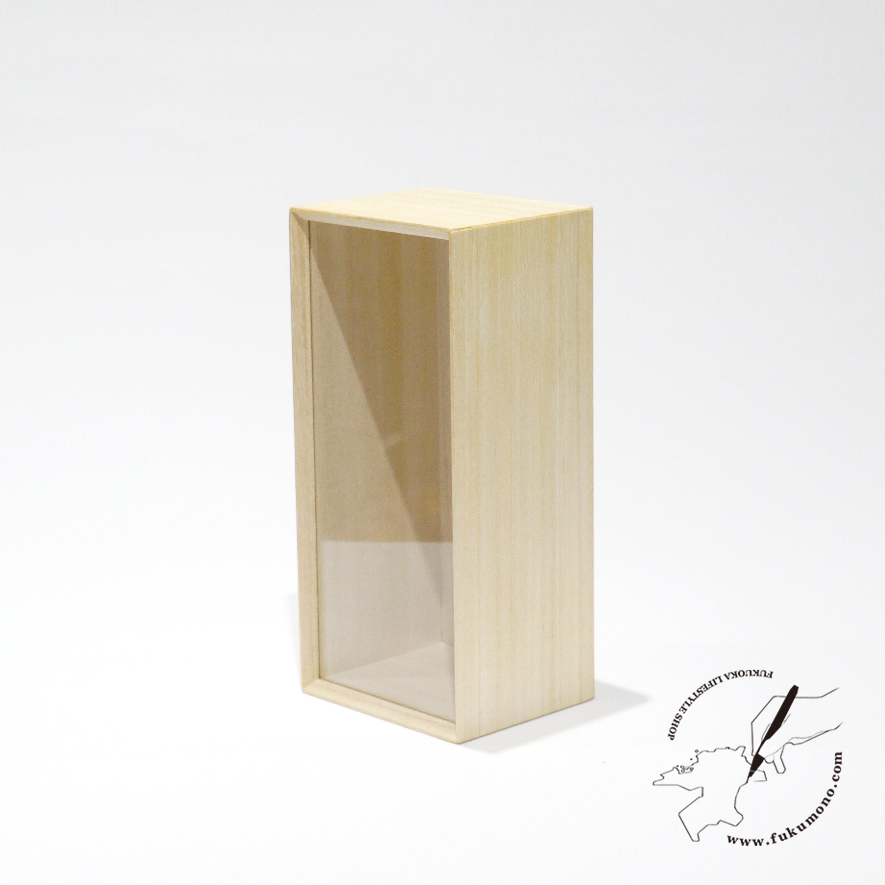 桐のキャニスターレクタングルM