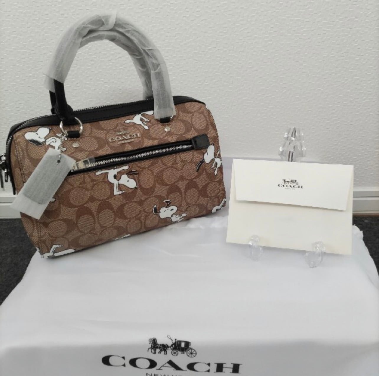 （最終→→→価格変更）COACHのボストンバッグの新品・未使用）です。ボストンバッグ