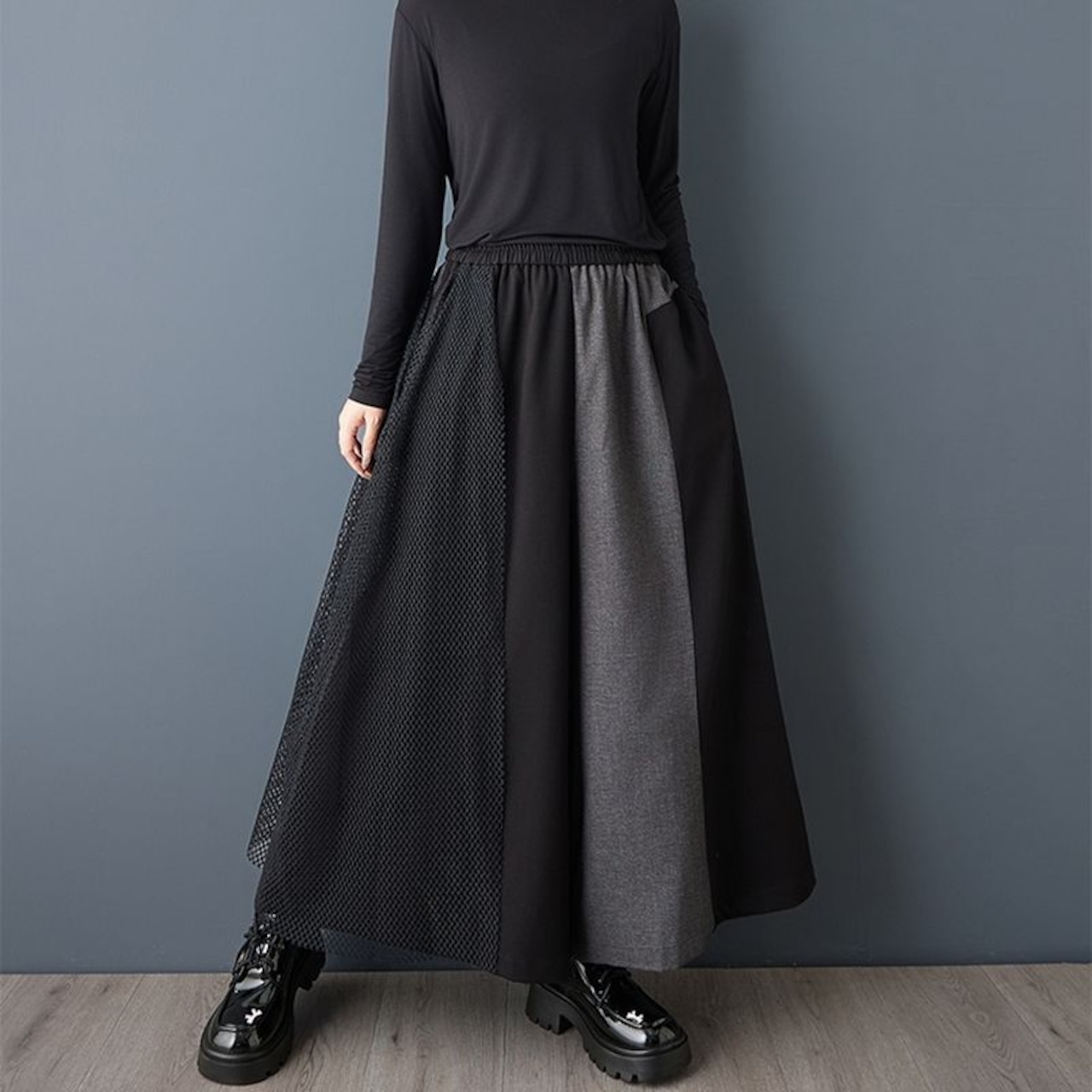 クレイジー パネル ワイドパンツ 00060