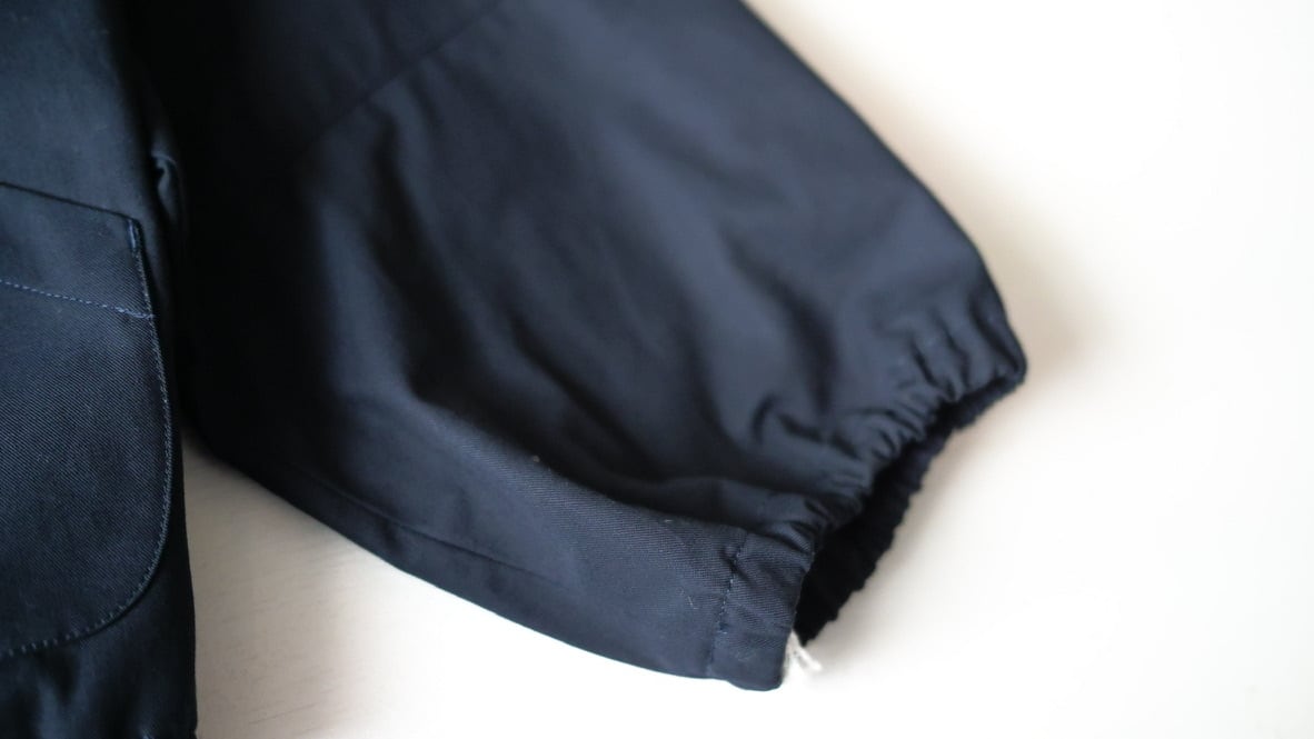mina perhonen 26SS 〉 troll “ジャケット” / AES2078PD / navy | 世界