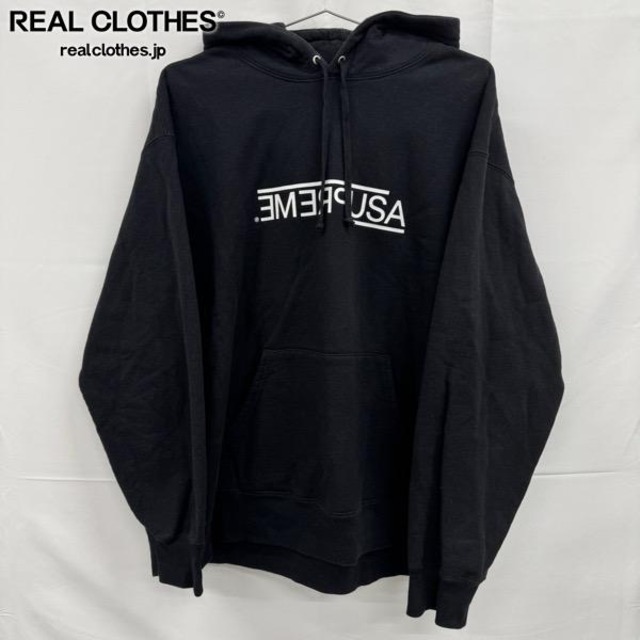 未使用】Supreme/シュプリーム【21AW】USA Hooded Sweatshirt 