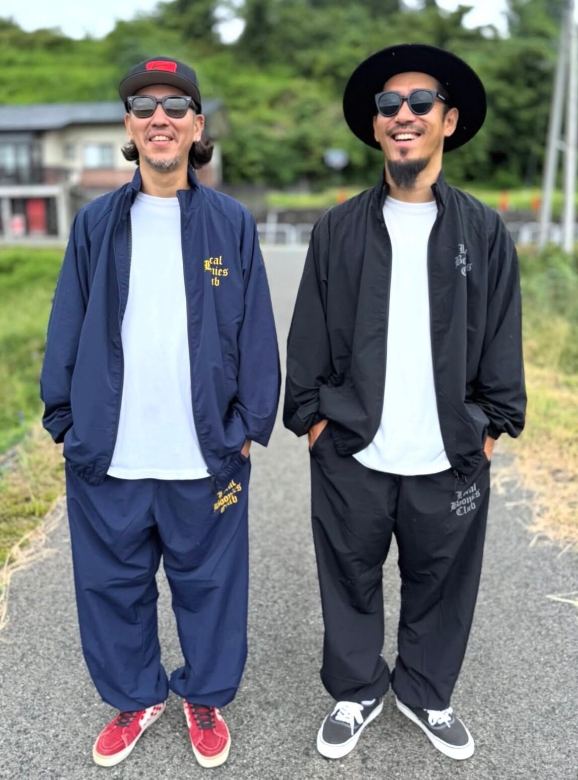 お直しジョージ　LOCAL BOONIES CLUB JACKET LOCAL BOONIES CLUB TRAINING JACKET | ONAOSHI GEORGE LOCAL SHOP