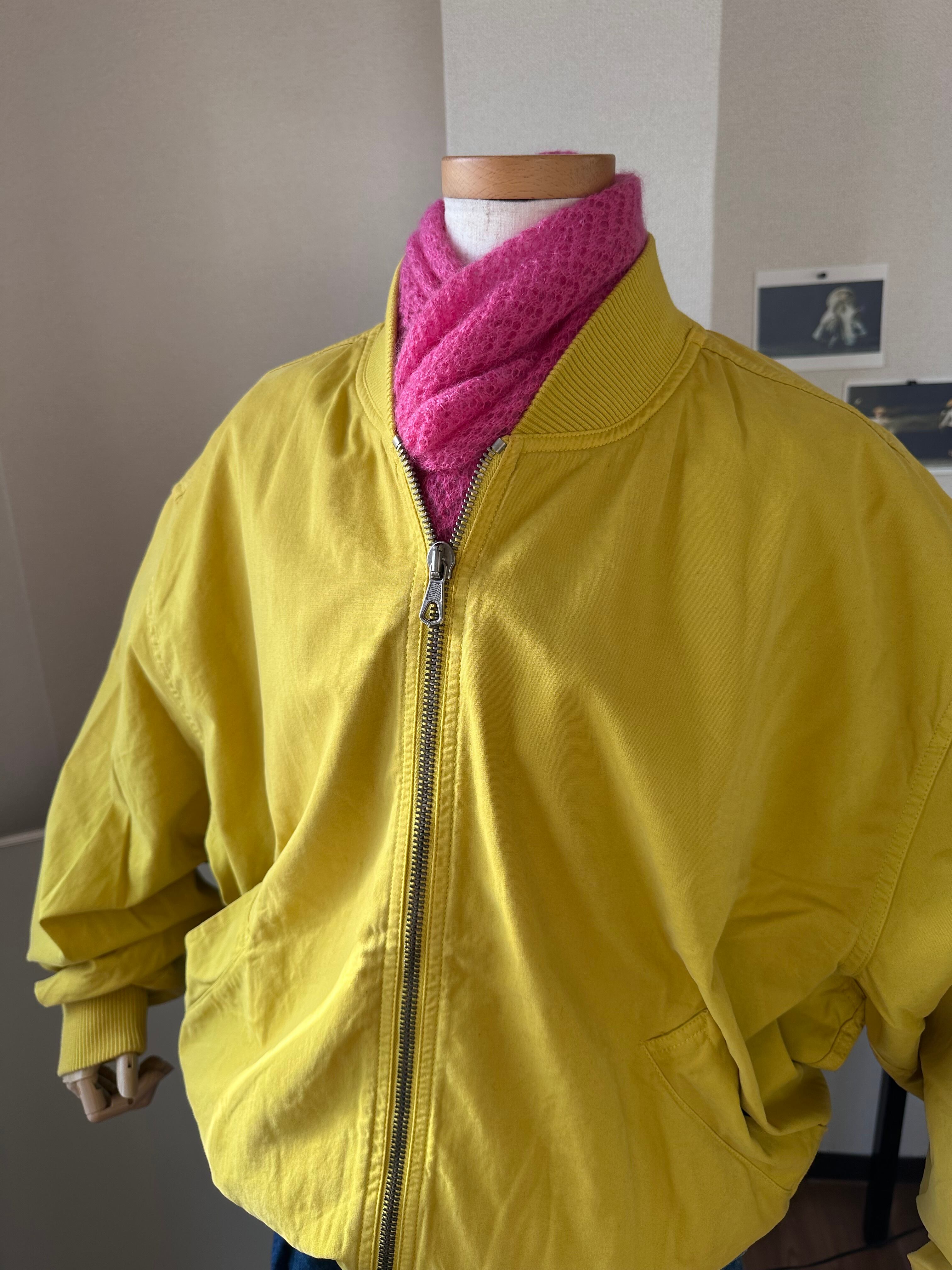 c90's HUGO BOSS “WARHOL” Ex_Wide Body Cotton Bomber JKT | ETRAK c90's HUGO BOSS “WARHOL” Ex_Wide Body Cotton Bomber JKT | ETRAK