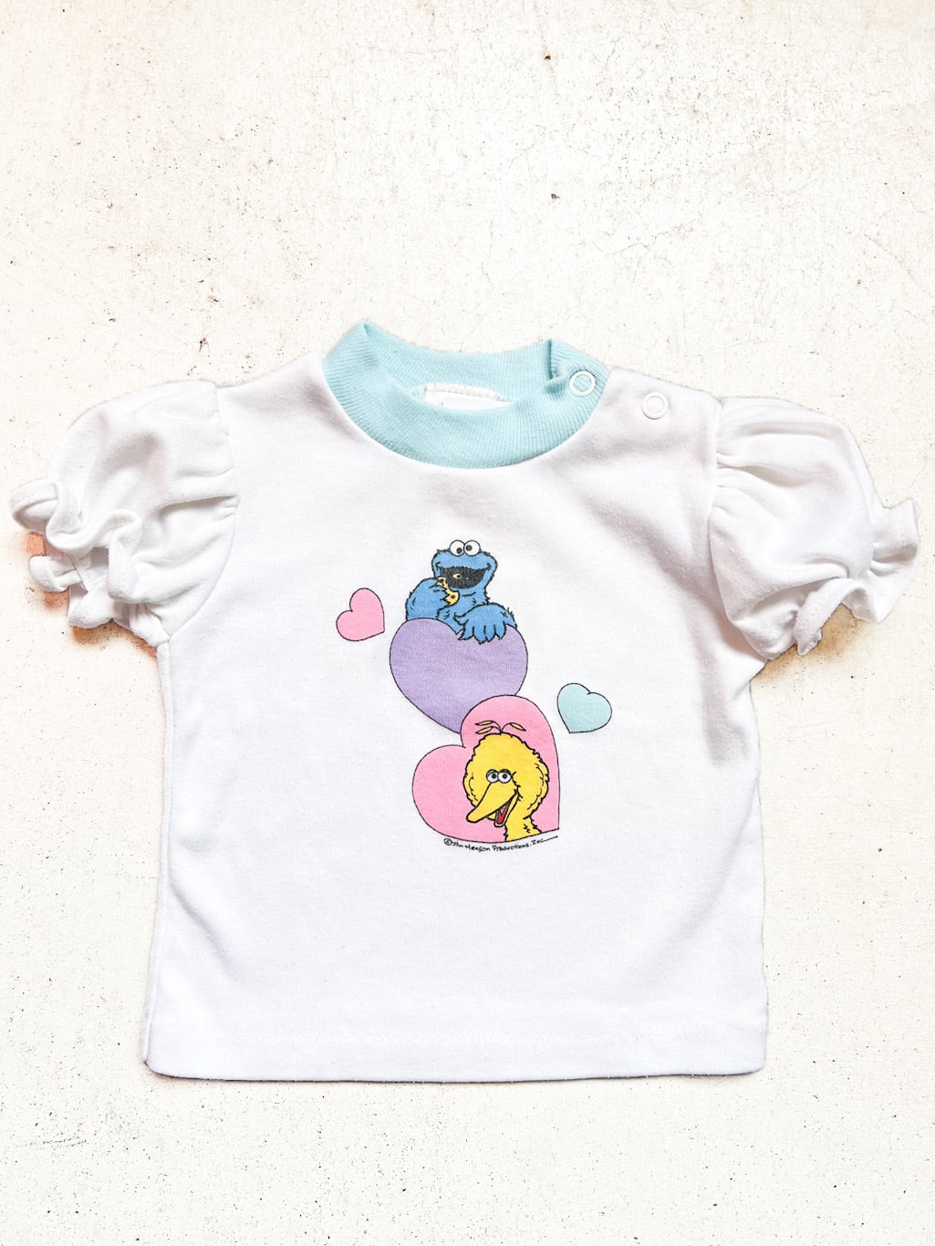 【80cm】VINTAGE 80's セサミ Tシャツ【10094】※