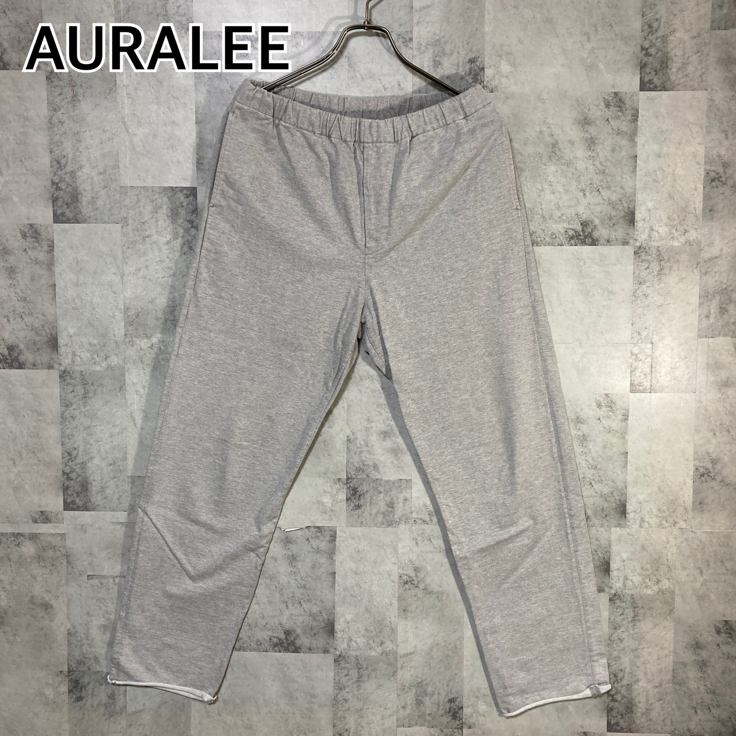 AURALEE スウェット 4 オーラリー グレー M〜L相当 日本製 AURALEE オーラリー スウェットパンツ グレー 4 | harrysally