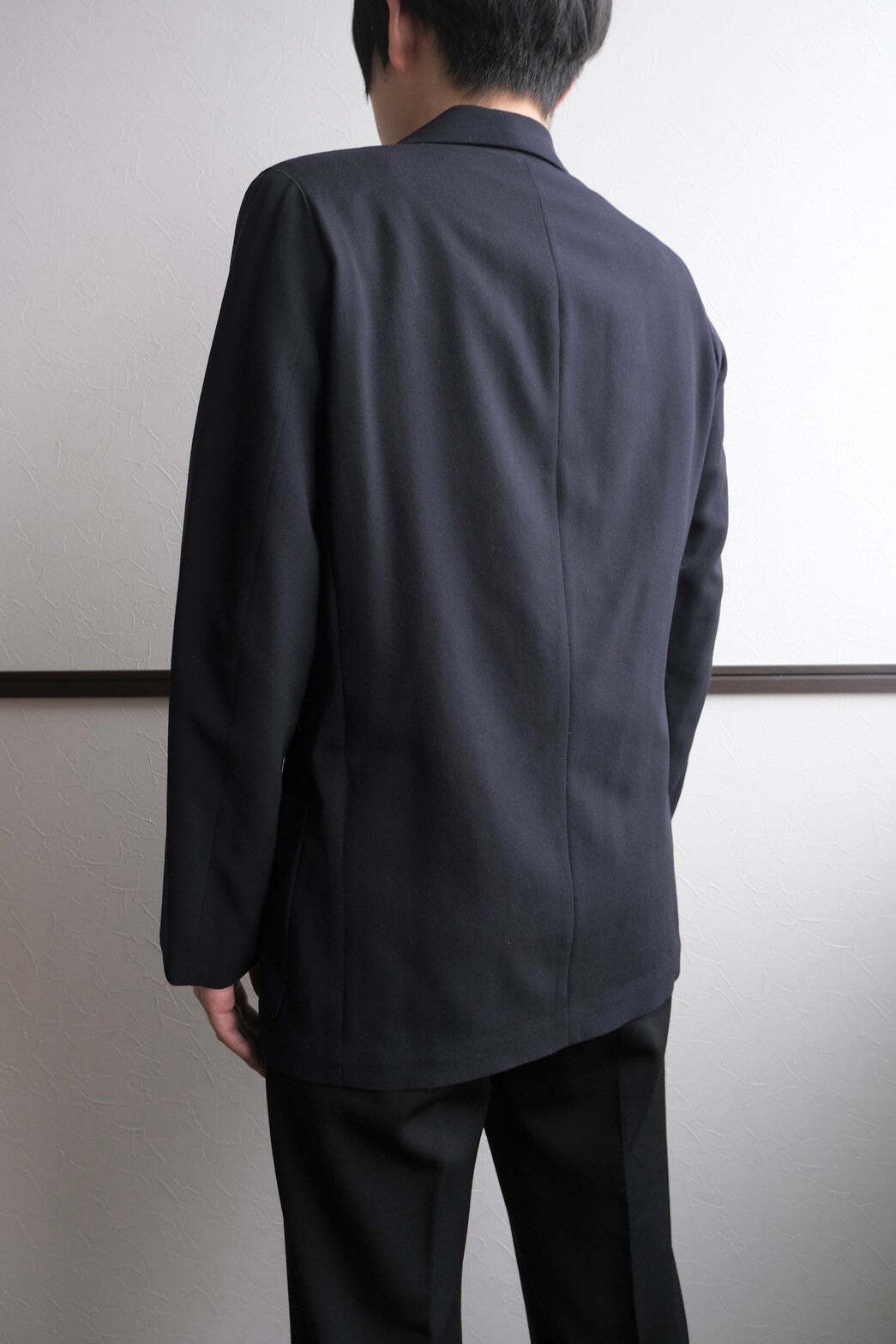 Y's ワイズ ヨウジヤマモト ダブルジャケット ウール ぺプラム レース刺繍 Y's ワイズ [Yohji Yamamoto ヨウジヤマモト] - ダブルジャケット(used