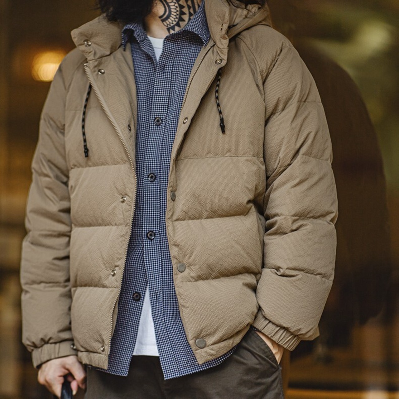 Wide Quilting Seam Down Jacket / ワイド キルティング シーム ダウン ジャケット