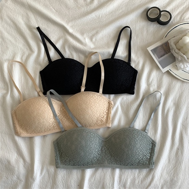 サマーカラーレーススリムフィットブラ 大人ガーリー スウィート キュート カジュアル 夏物 ピュア 萌量不足90810013042