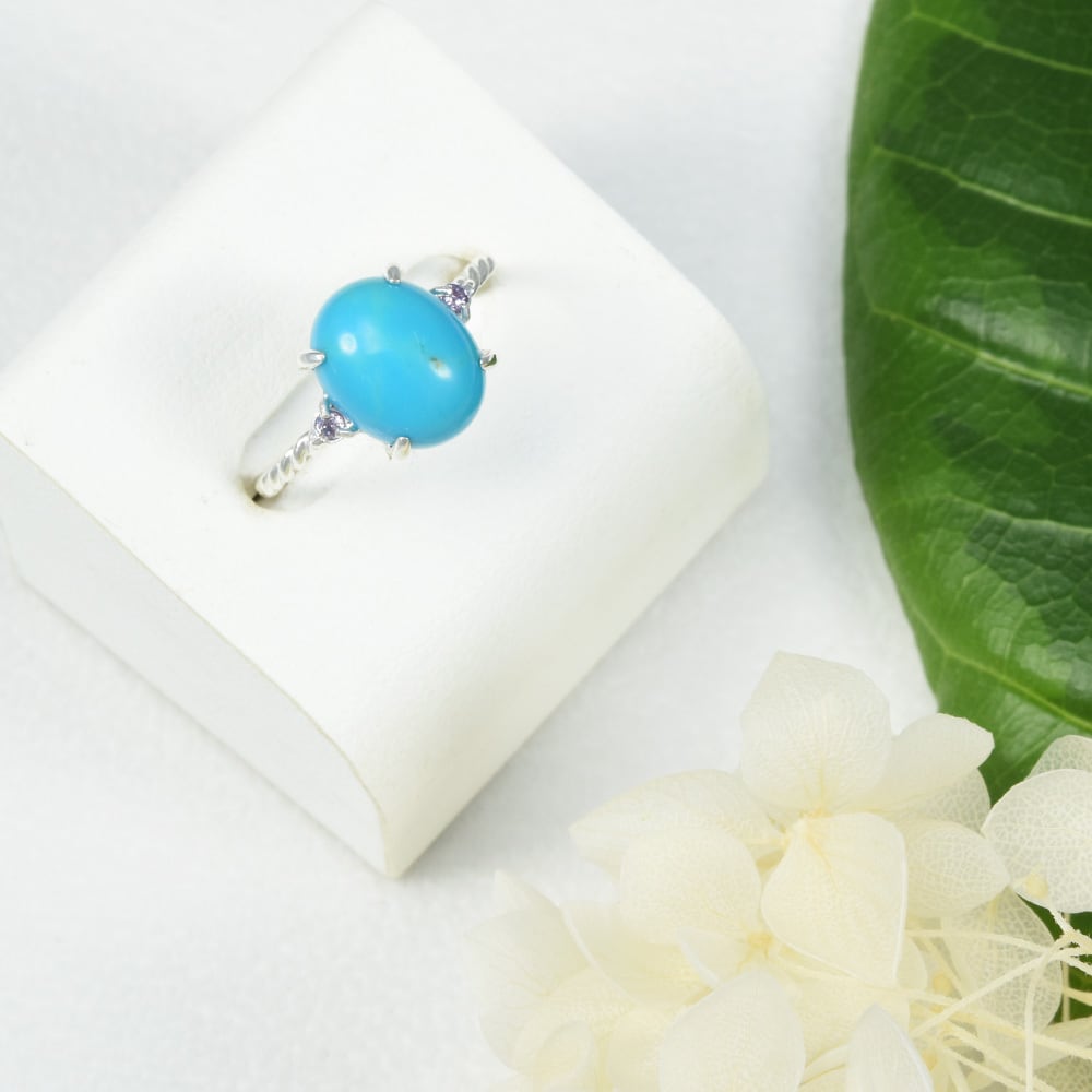 ターコイズ リング SV925 ルフレ CJ087CIBS | kyfactory