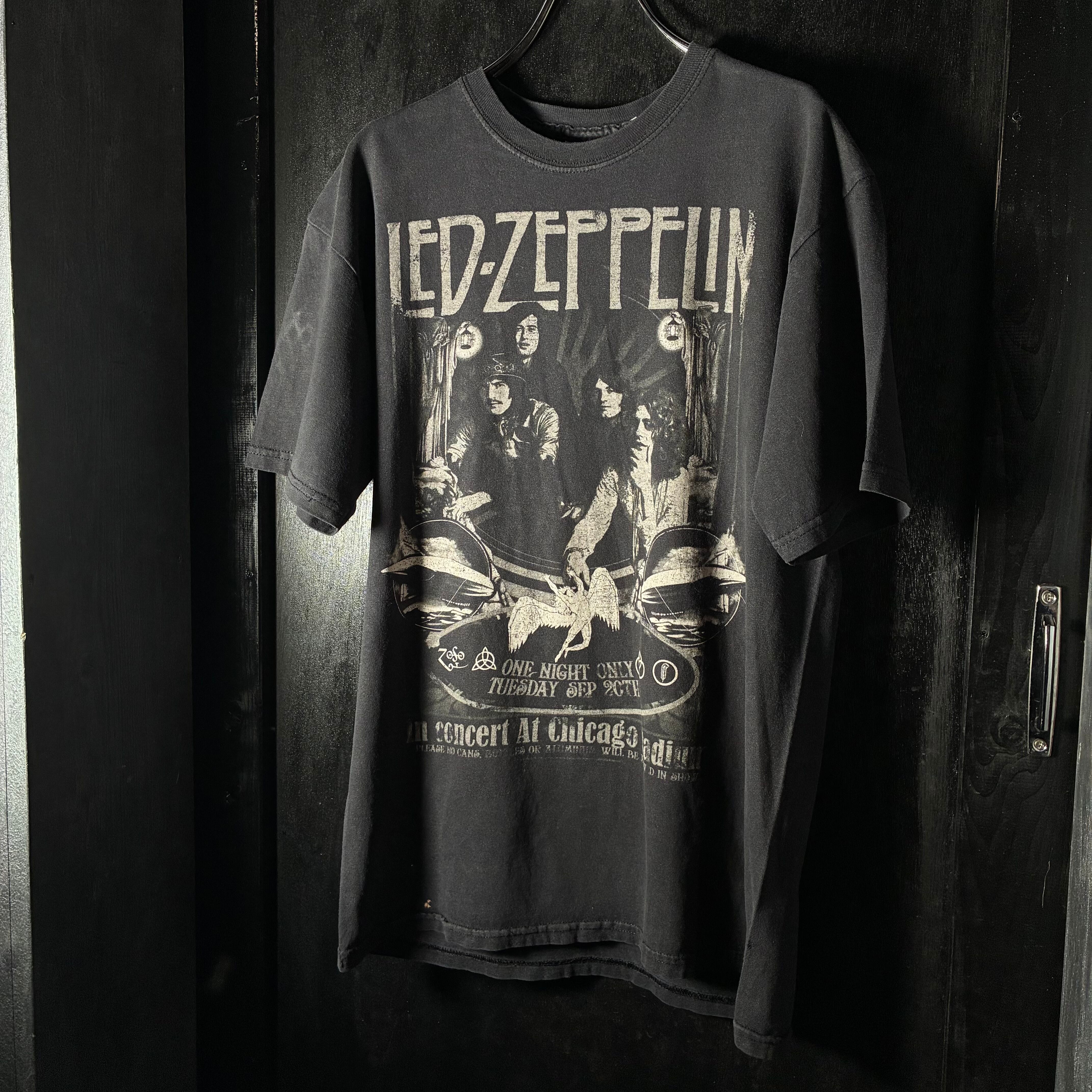 00s Hanes LED ZEPPELIN バンドTシャツ 黒 M | 古着屋 the moon
