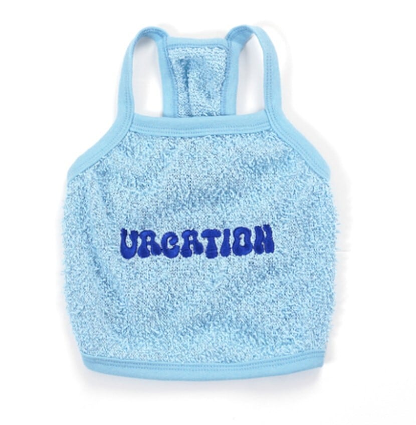 予約【noonoosoom】Vacation Crop Top《Sky》