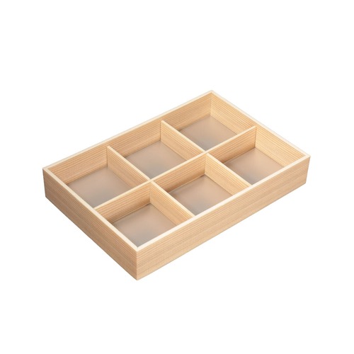 W多聞６マス　発泡容器　３０セット　サイズ　269X177X40