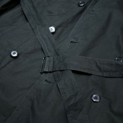 London Fog black trench coat