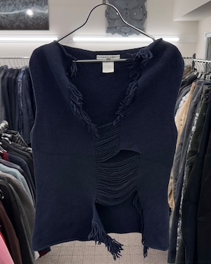 1990s LIVIANA CONTI DECONSTRUCTED VEST