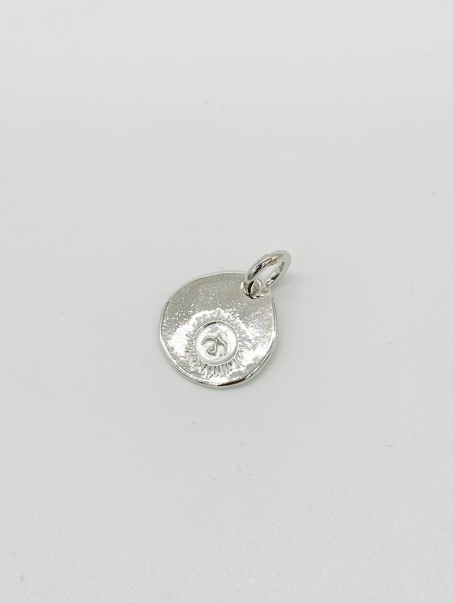 THE SUN C-11 silver charm