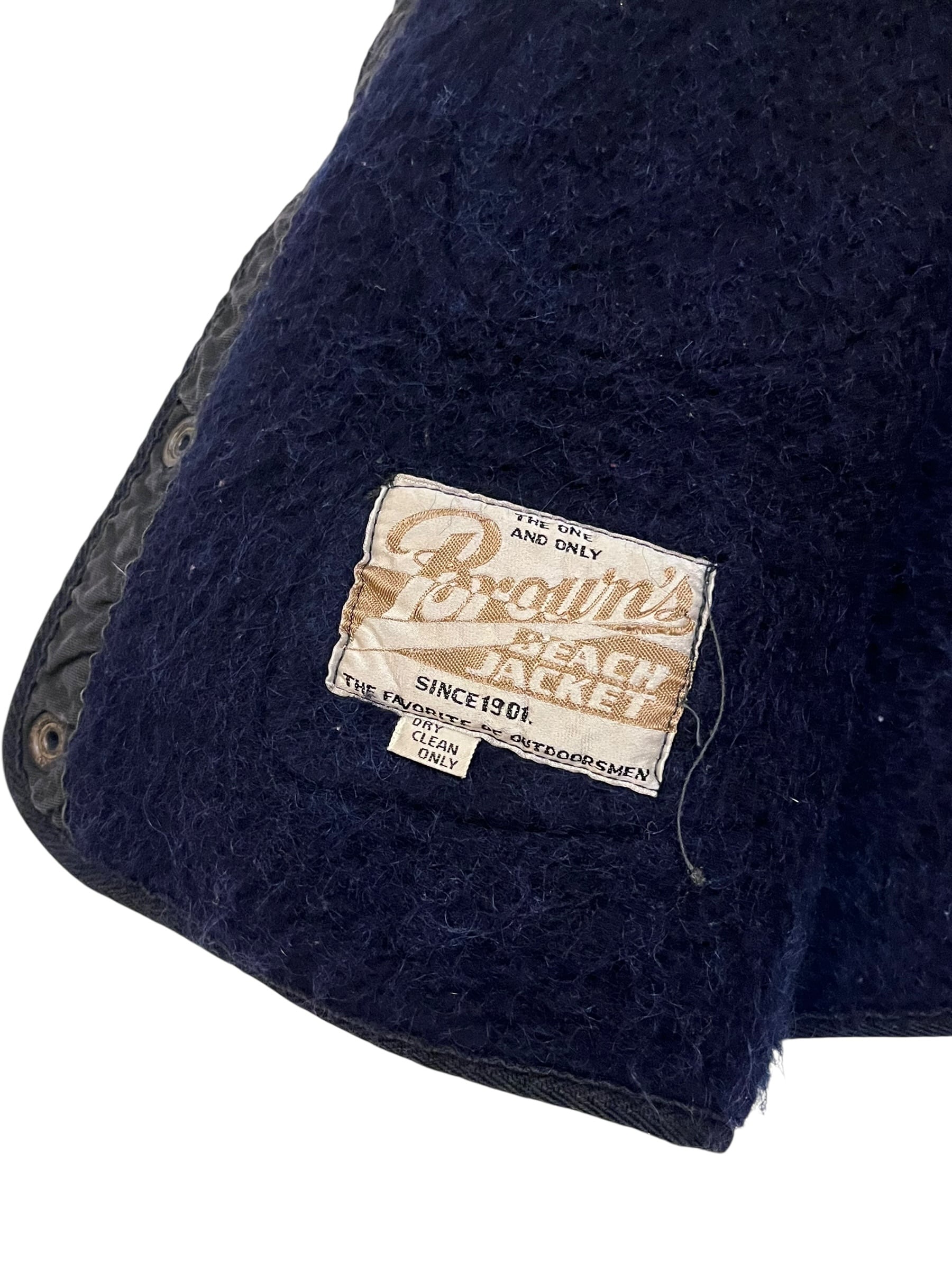 50s Brown's Beach Vest Navy goodcondition 50年代 ブラウンズビーチ
