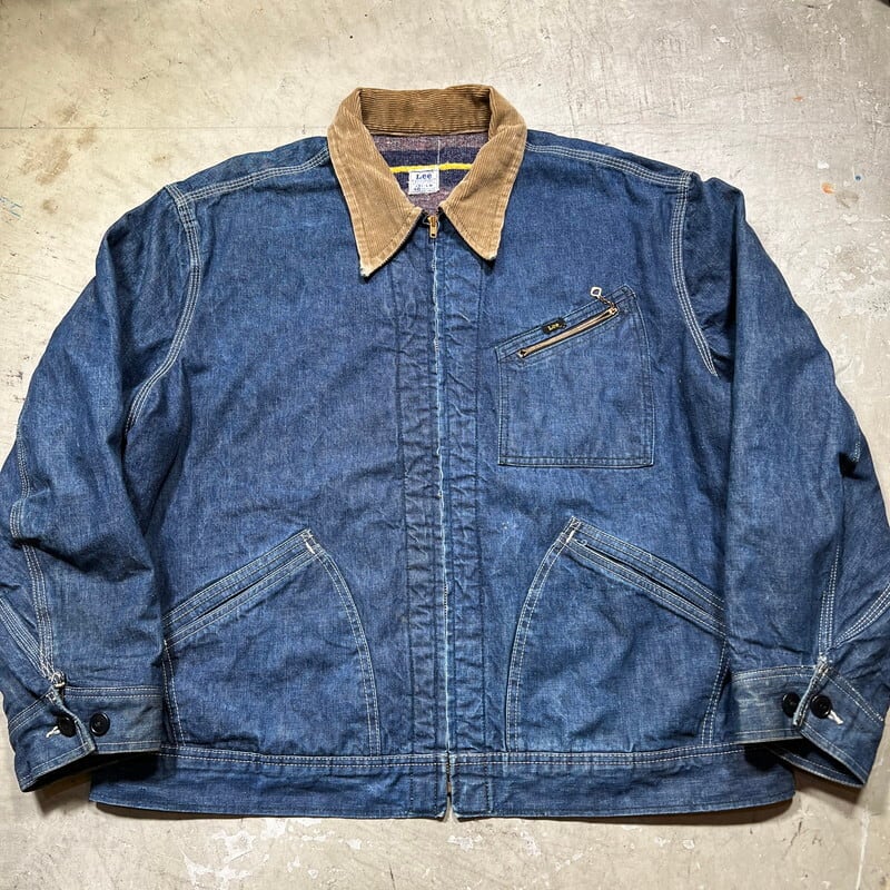 70s Lee デニム カバーオール ミントコンディション 濃紺 グッドサイズ