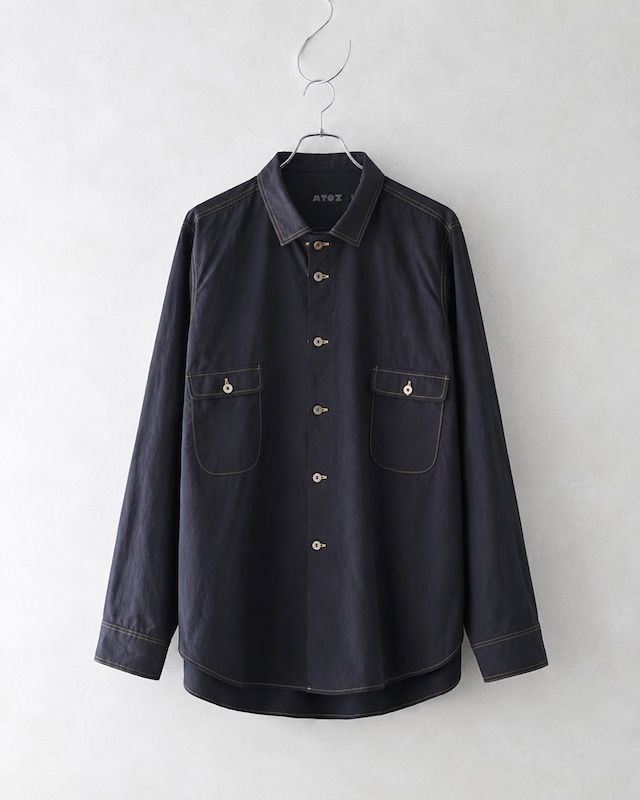 ATOZ ATOZ SHIRT NAVY