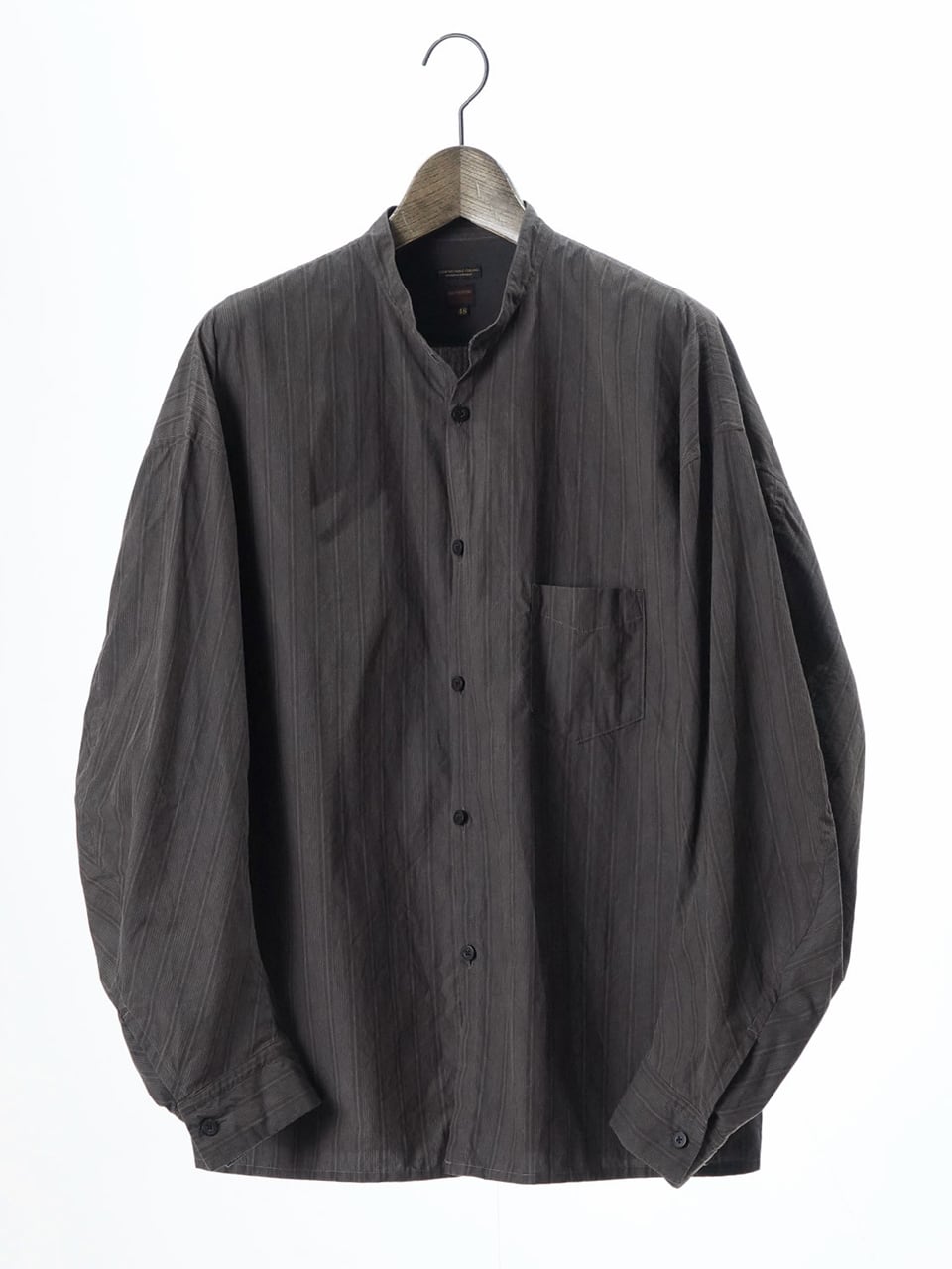 EGO TRIPPING (エゴトリッピング) SUMISHIRT 墨染スタンドカラーシャツ