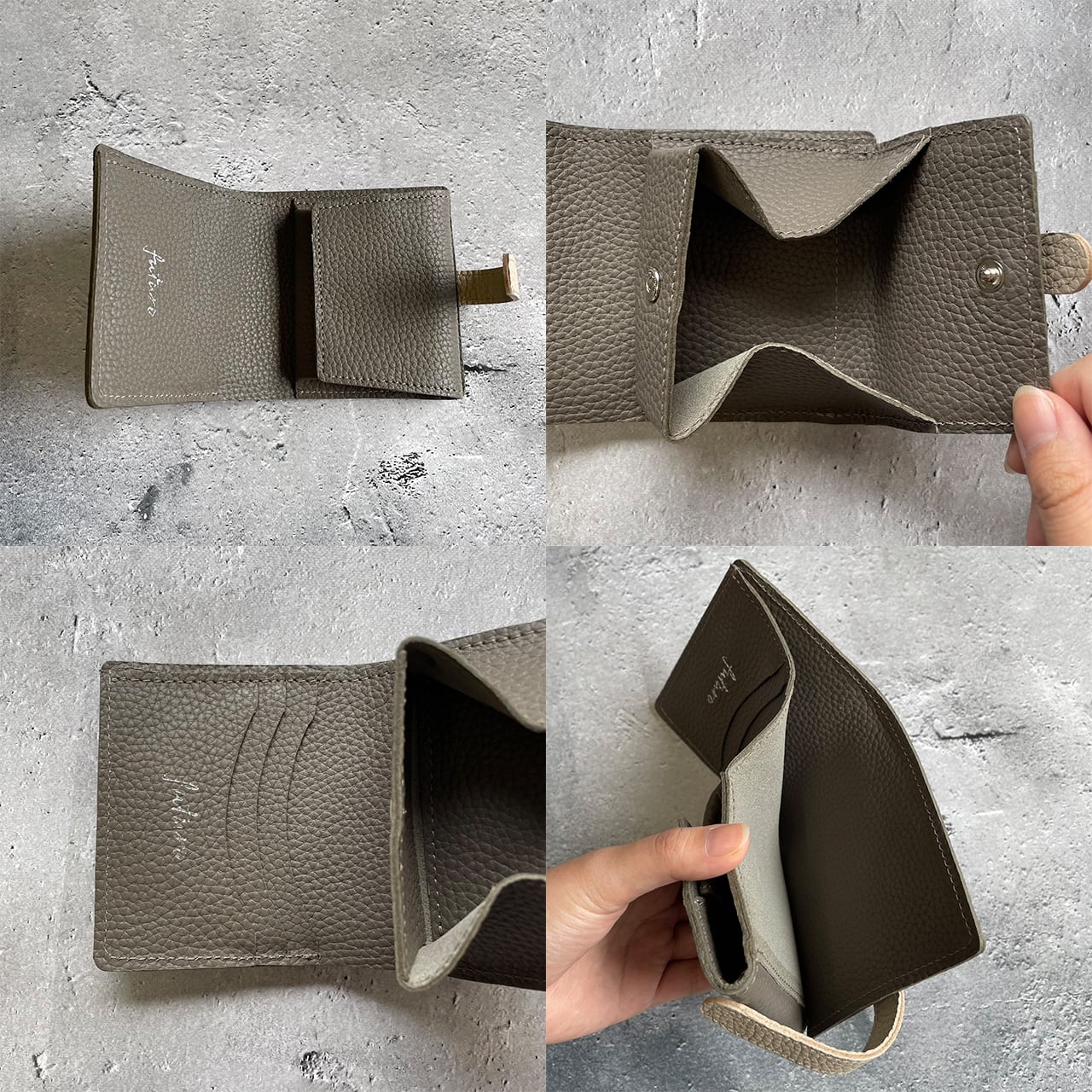 受注生産】ベルト付き二つ折り財布 プリモ ユニセックス | 革工房