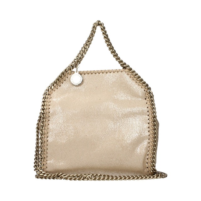 STELLA MCCARTNEY ステラマッカートニー レディース ハンドバッグ フェイクスエード ゴールド